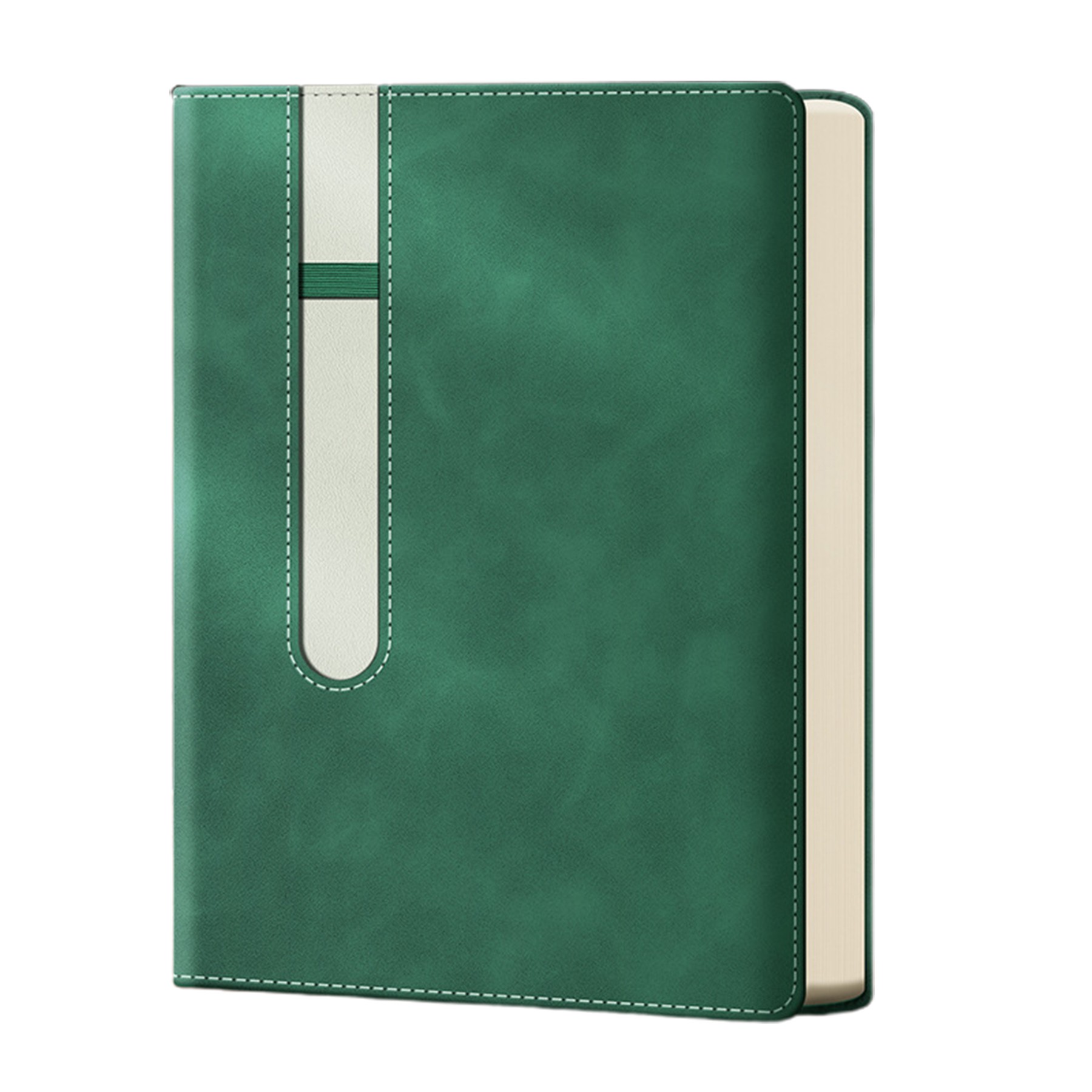 B5 Pu Leather Cover Notebook W/ Pen Holder 2