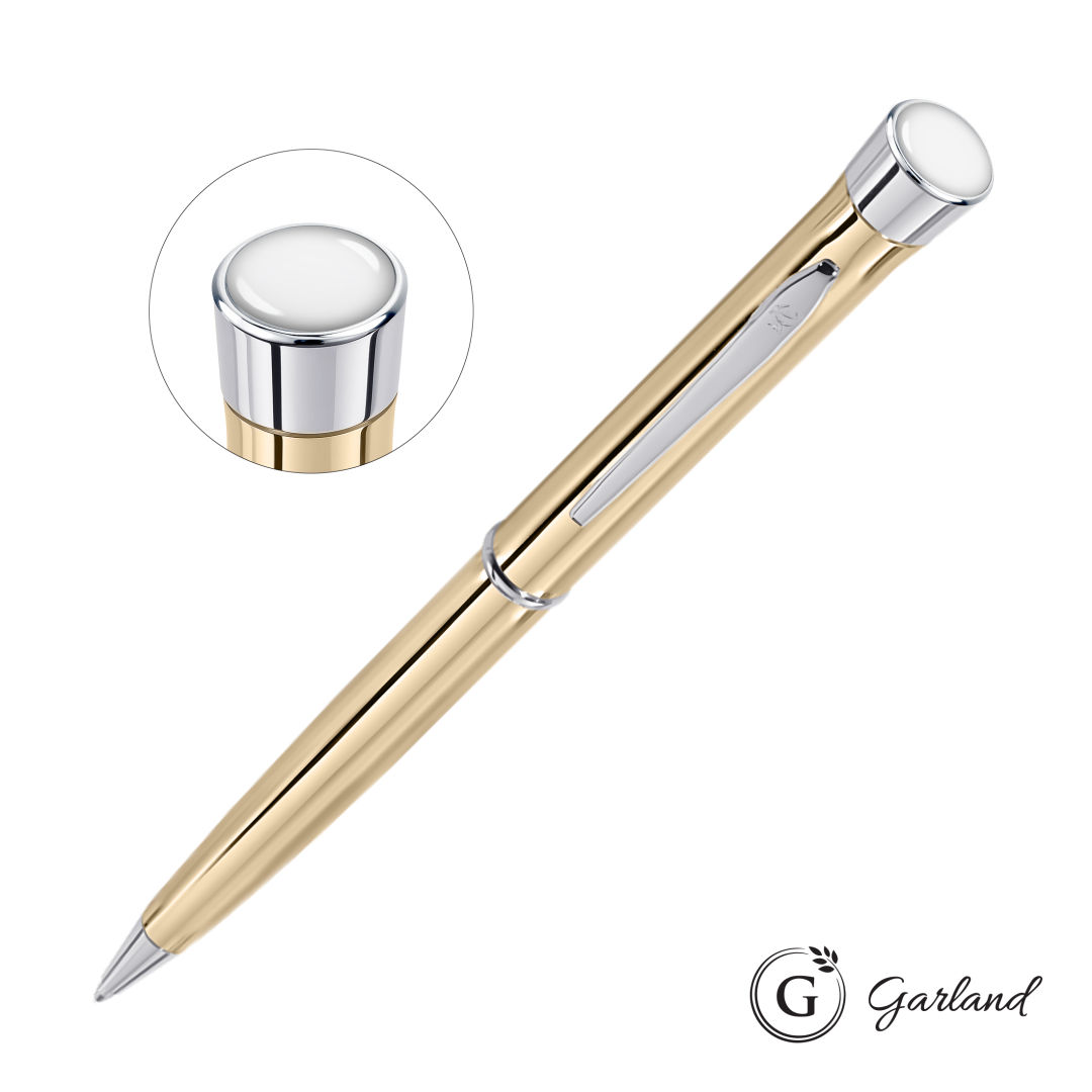 Garland® Signature Custom Twist Ballpoint Pen - Gold 8