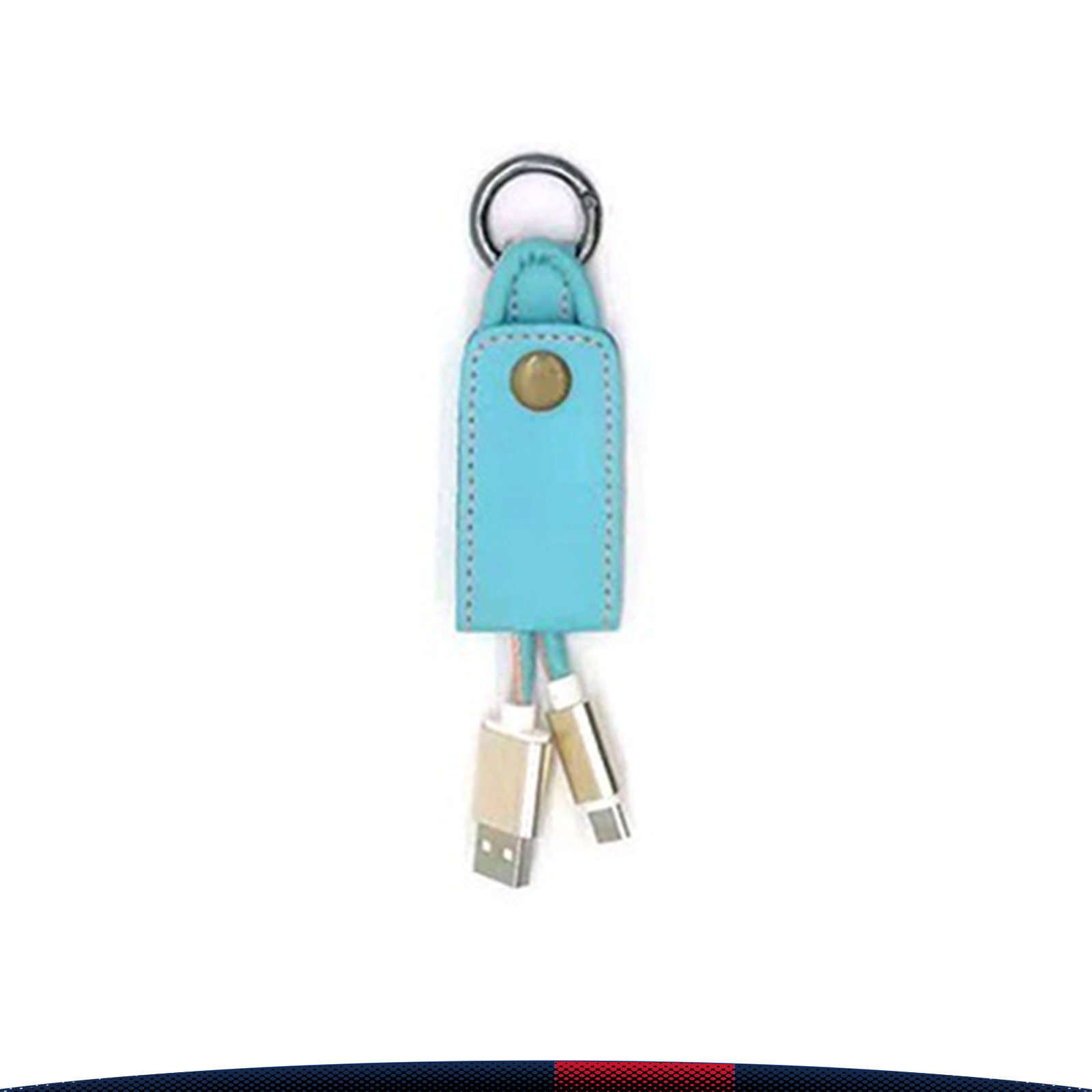Leather Keychain Charging Cable 10