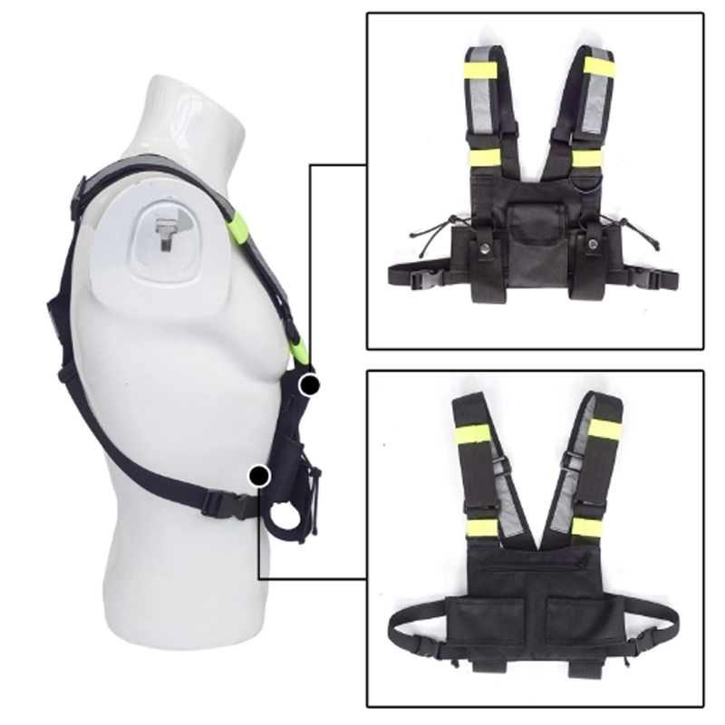 Adjustable Reflective Chest Rig Bag 5