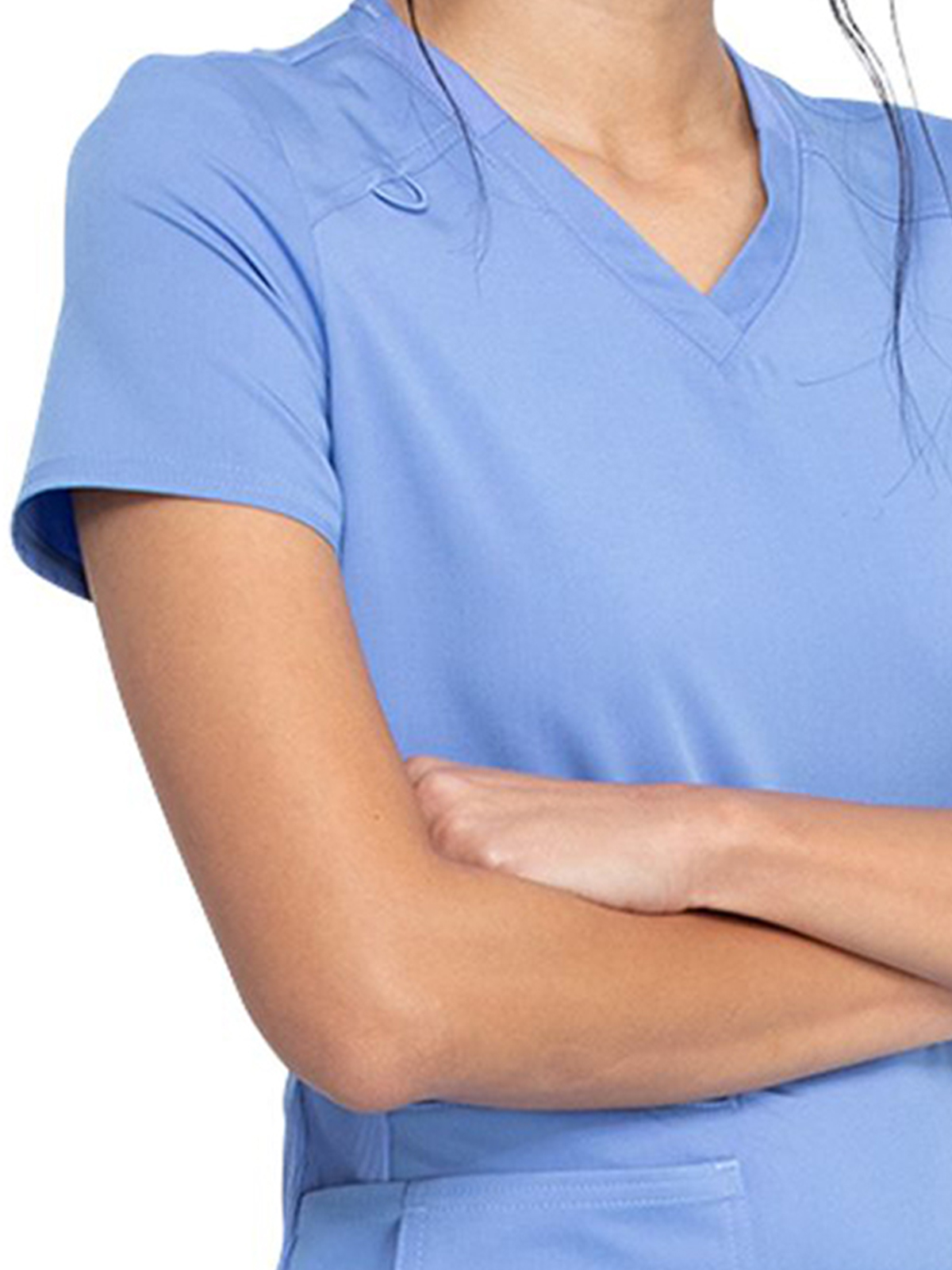 Dickies Medical - Balance - Women's 5-Pocket Rib Knit V-Neck Top 24