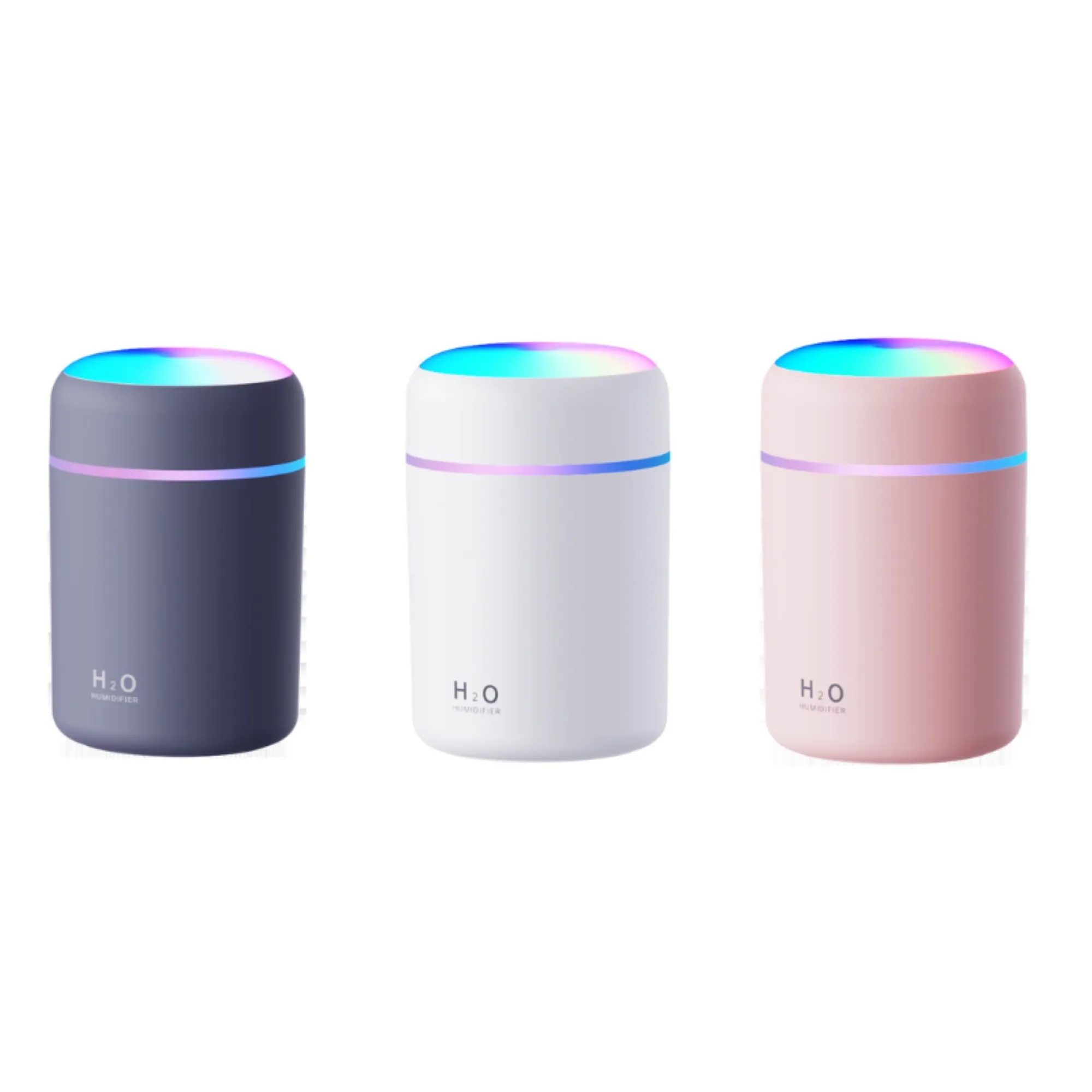 Car Mini Multicolor LED Essential Oil Humidifier 4