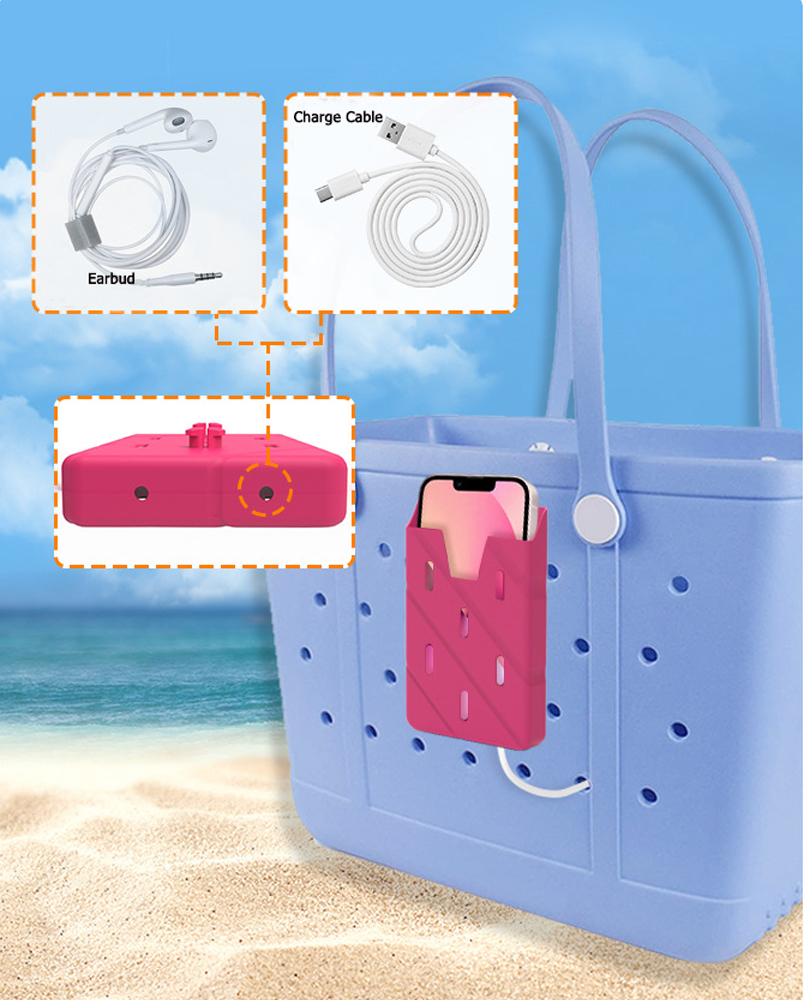 Beach Bag Silicone Phone Holder 6