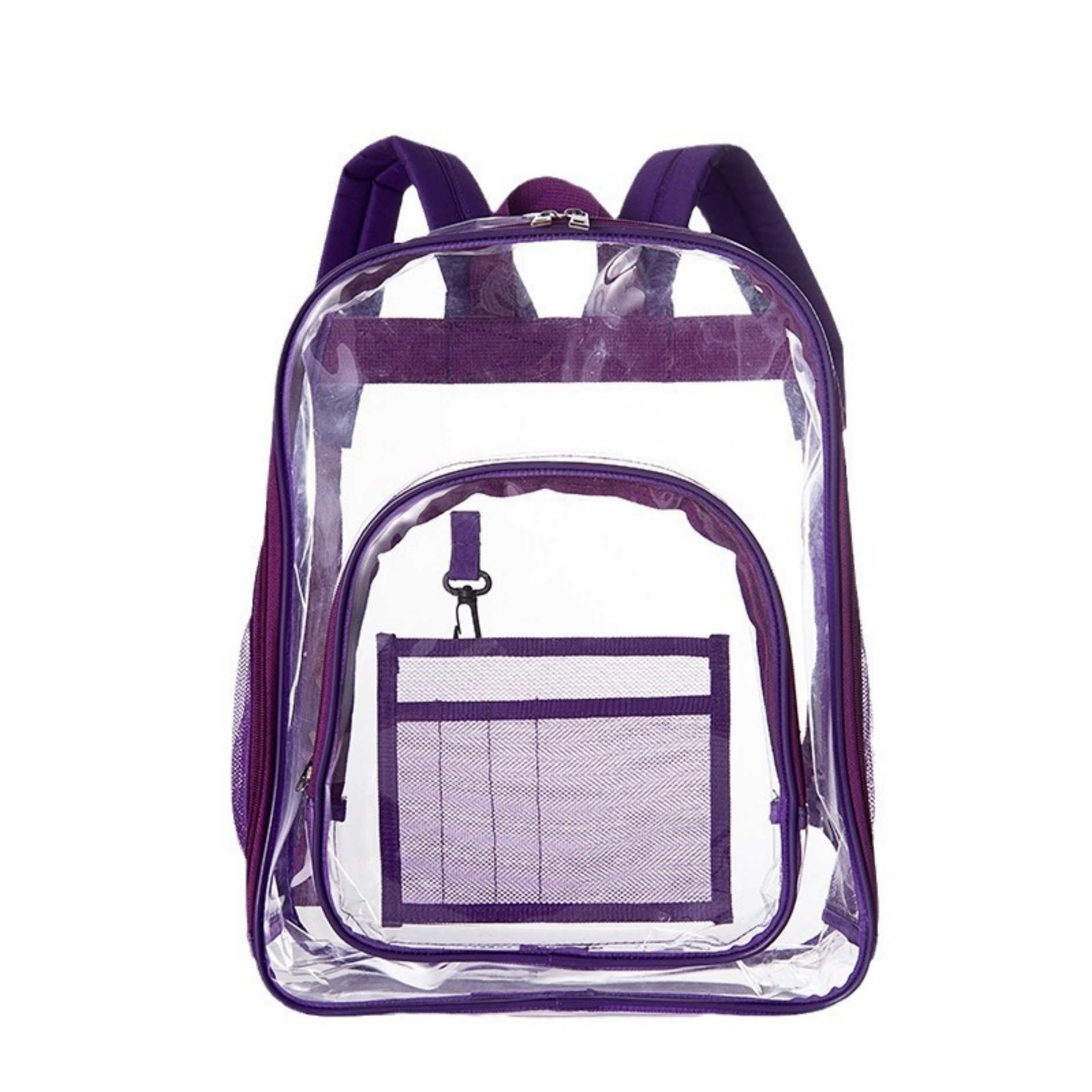 Clear PVC Backpack Transparent Bookbag 1
