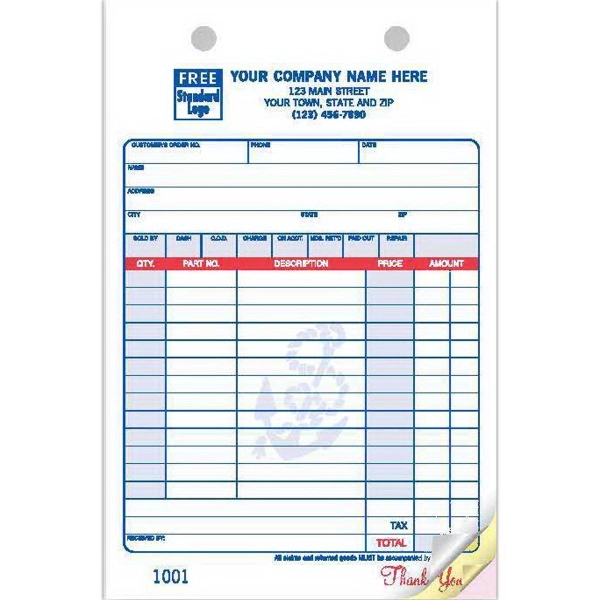 Marine sales slip register forms, large 2