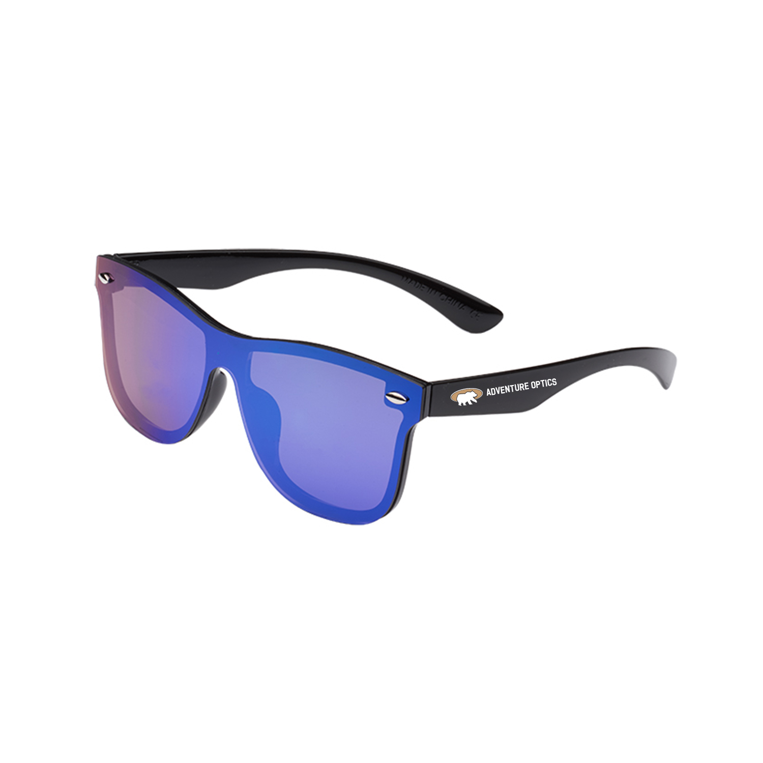 Spectator Mirrored Sunglasses (2 Color Imprint) 6