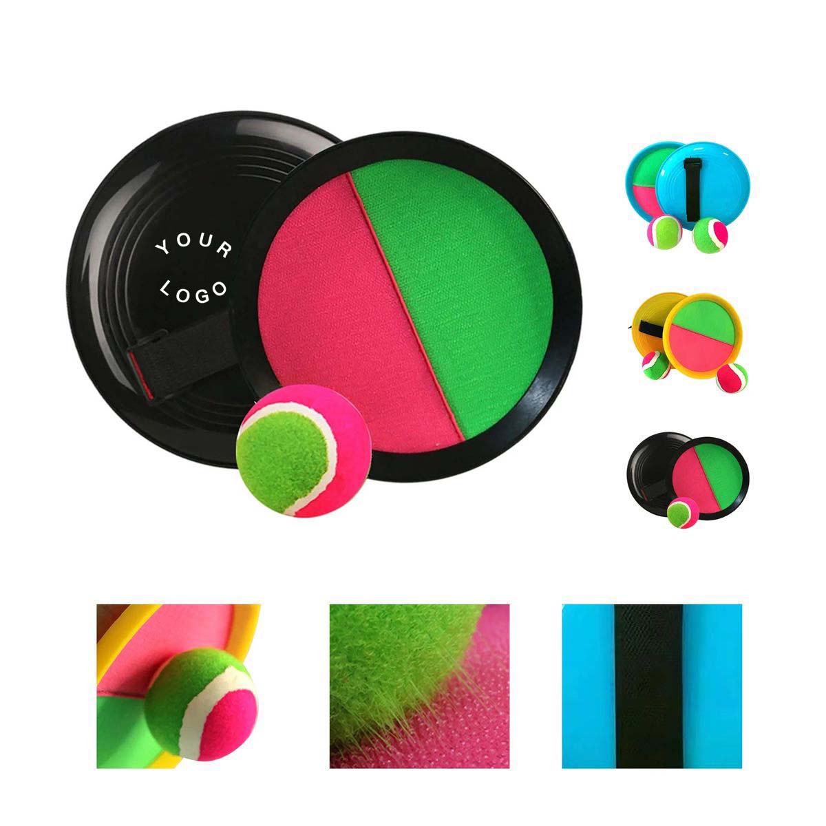 Toss and Catch Paddle Game Set for Outdoor Play 2