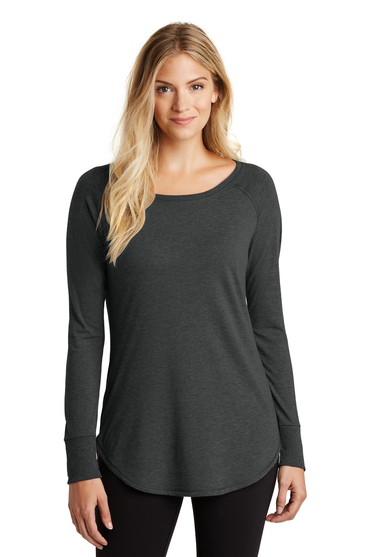 Women's Perfect Tri Long Sleeve Tunic Tee