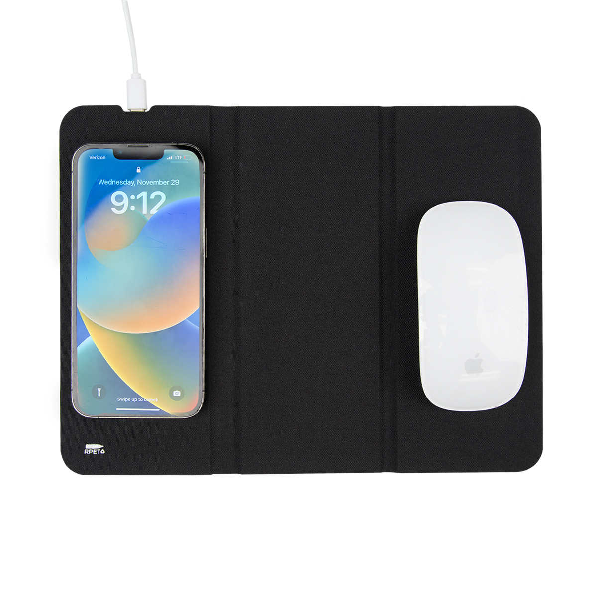 RPET 10W Wireless Charging Mouse Pad 3
