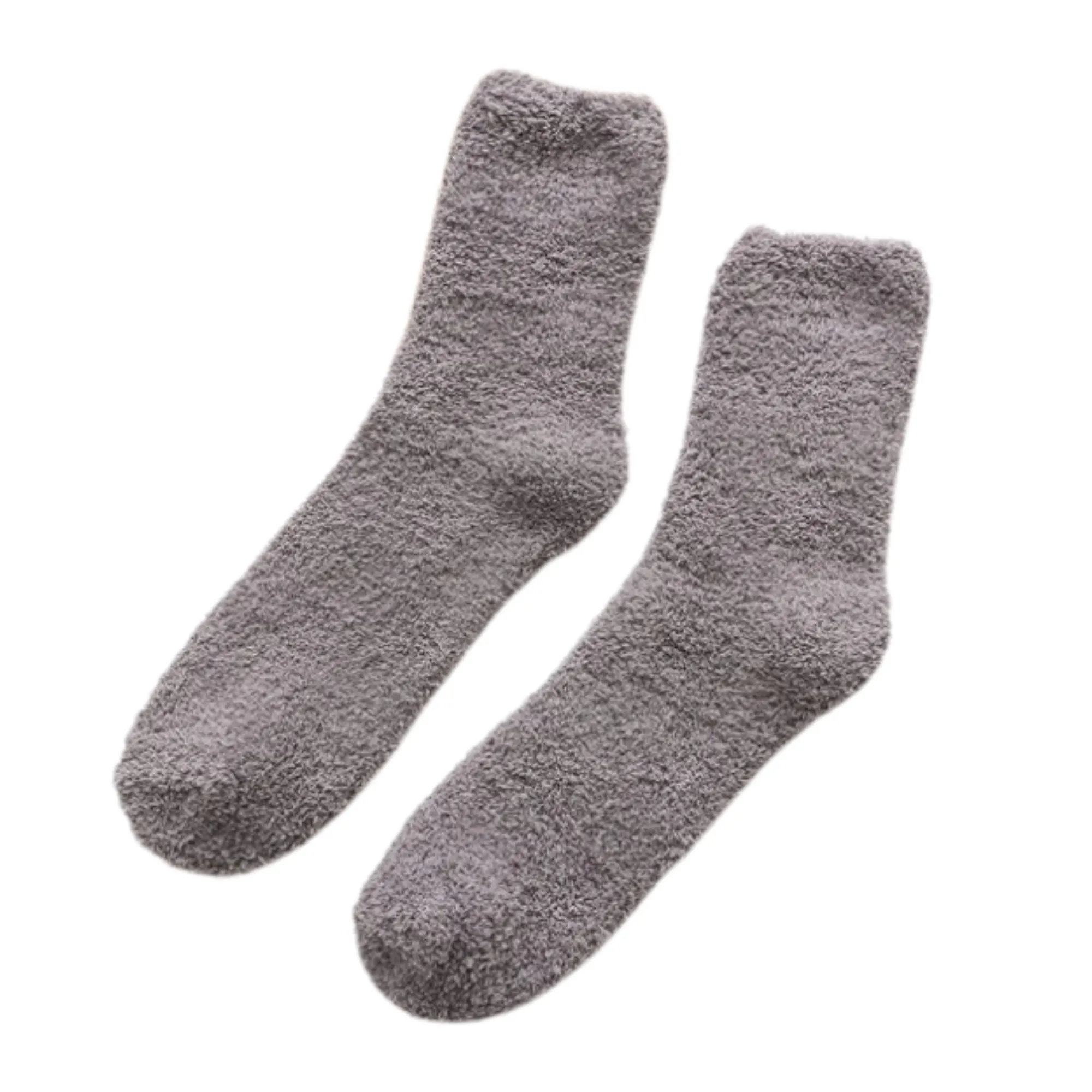 Winter Custom Fuzzy Feet Socks 9