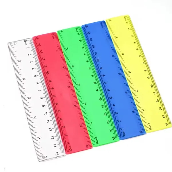 Promotional 6" Plastic Ruler 2