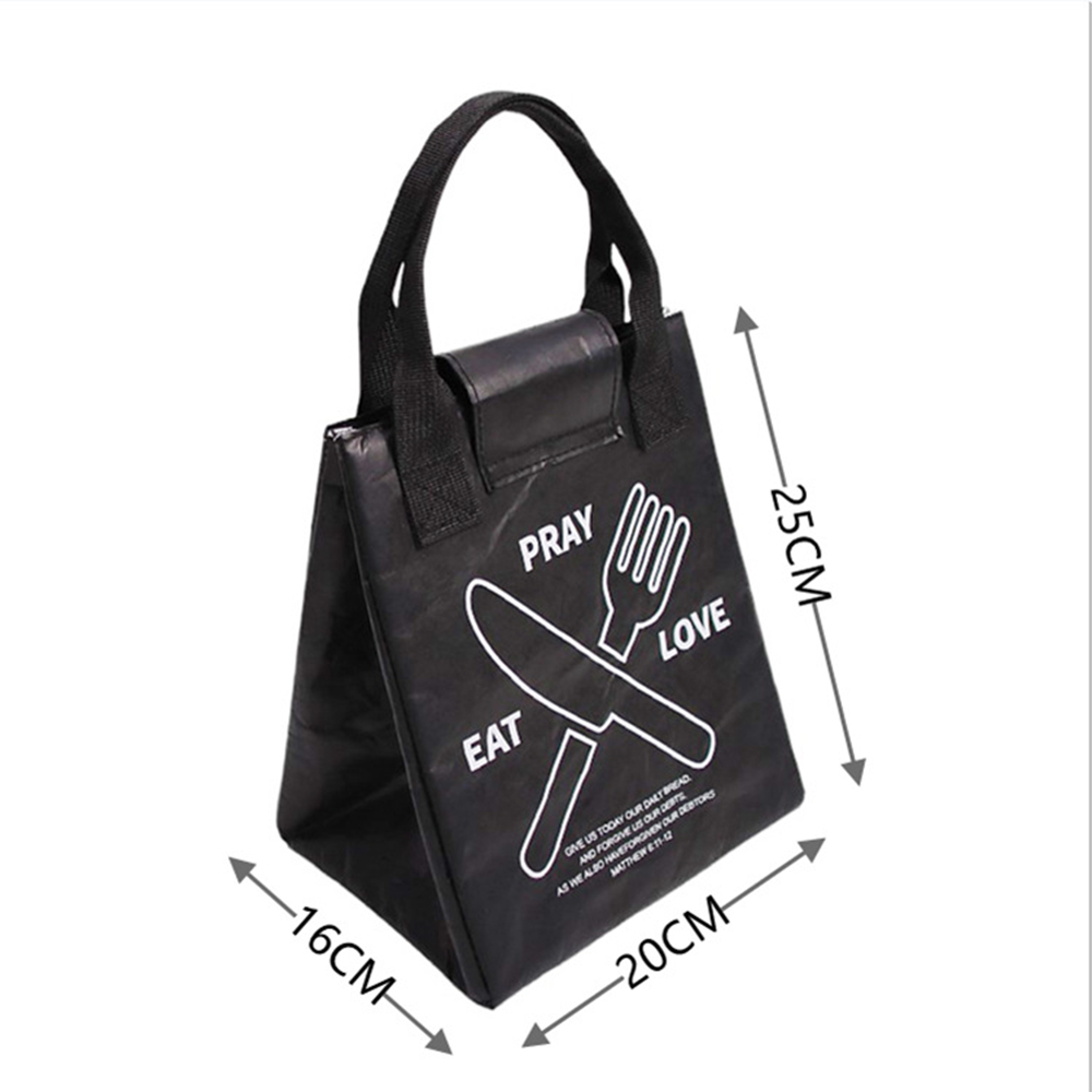 Tyvek Insulated Lunch Bag Tote 2