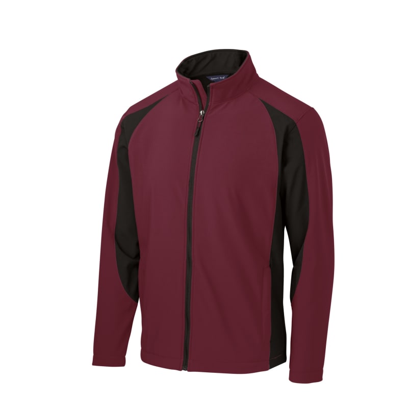 Sport-Tek Colorblock Soft Shell Jacket. 21