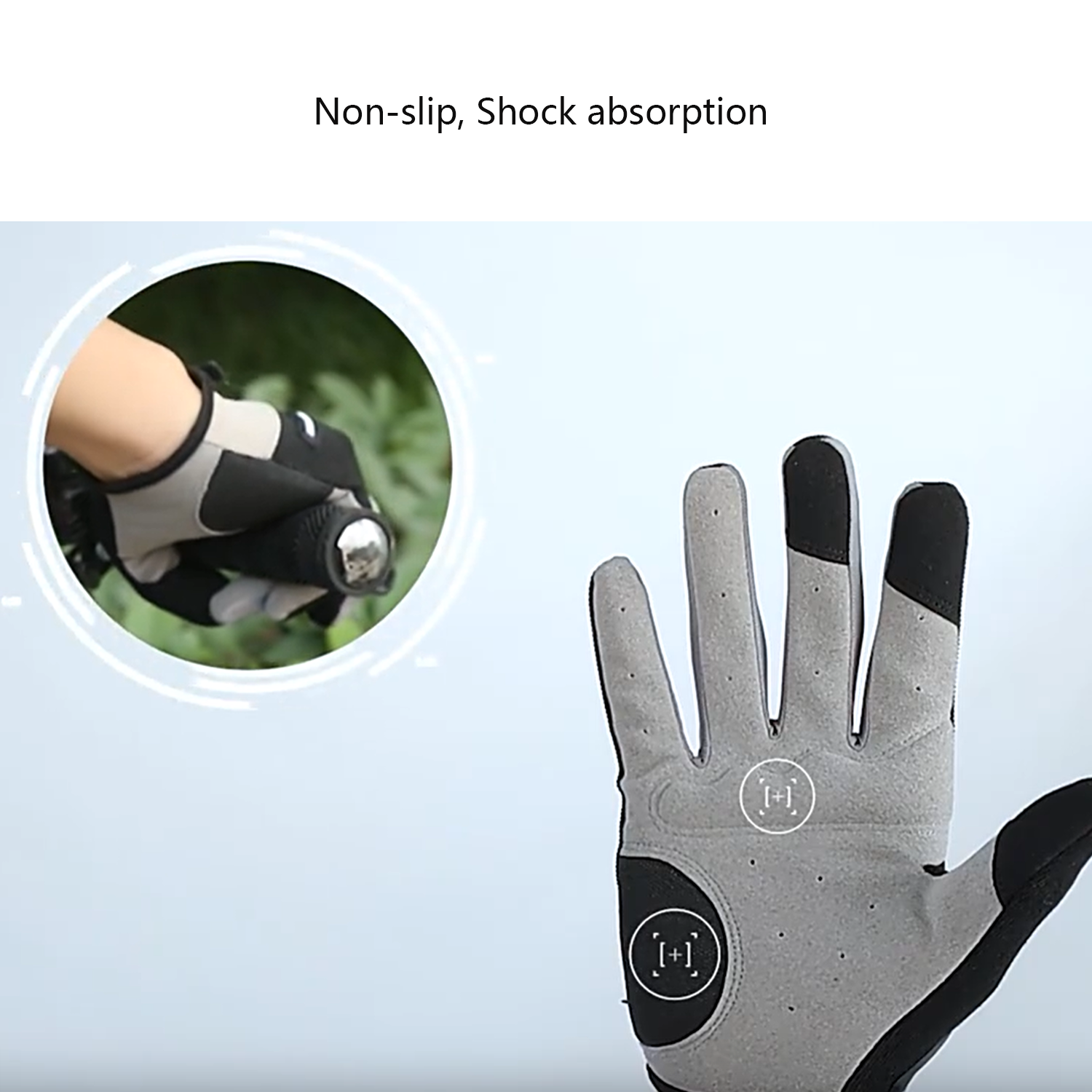 Ergonomic design Shock-Absorbing Touch Screen Cycle Gloves 16