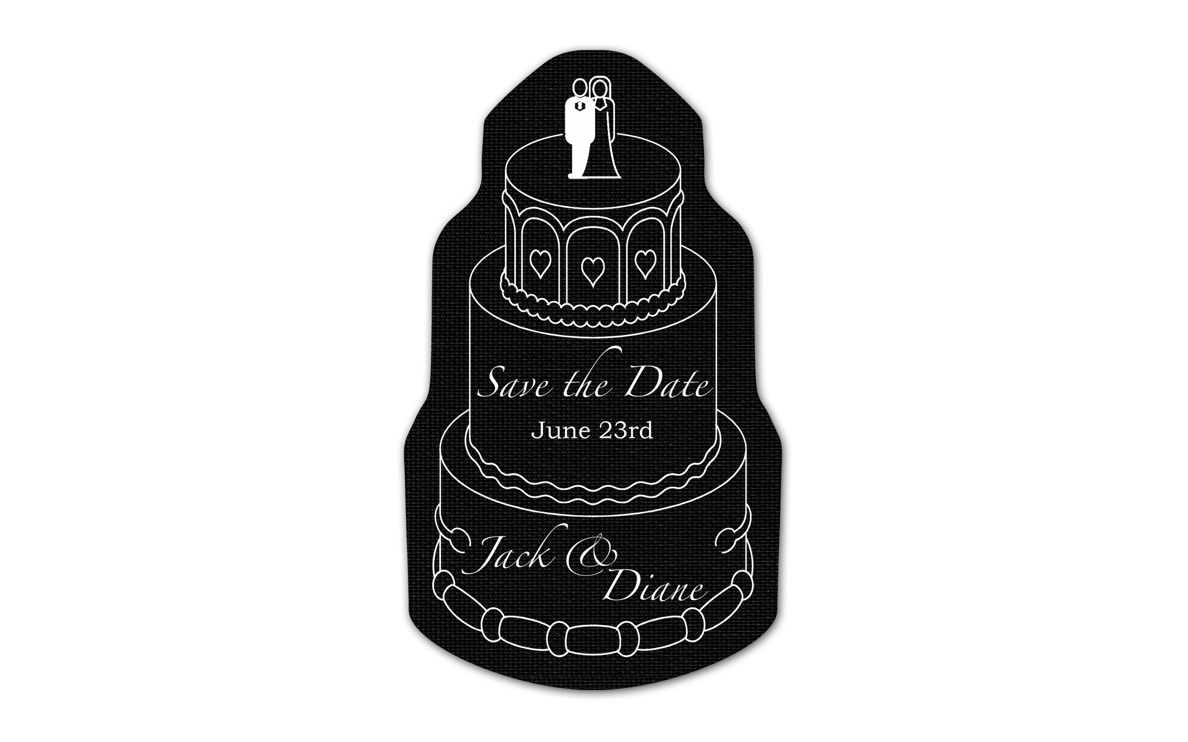 Wedding Cake Rubber Jar Opener 74