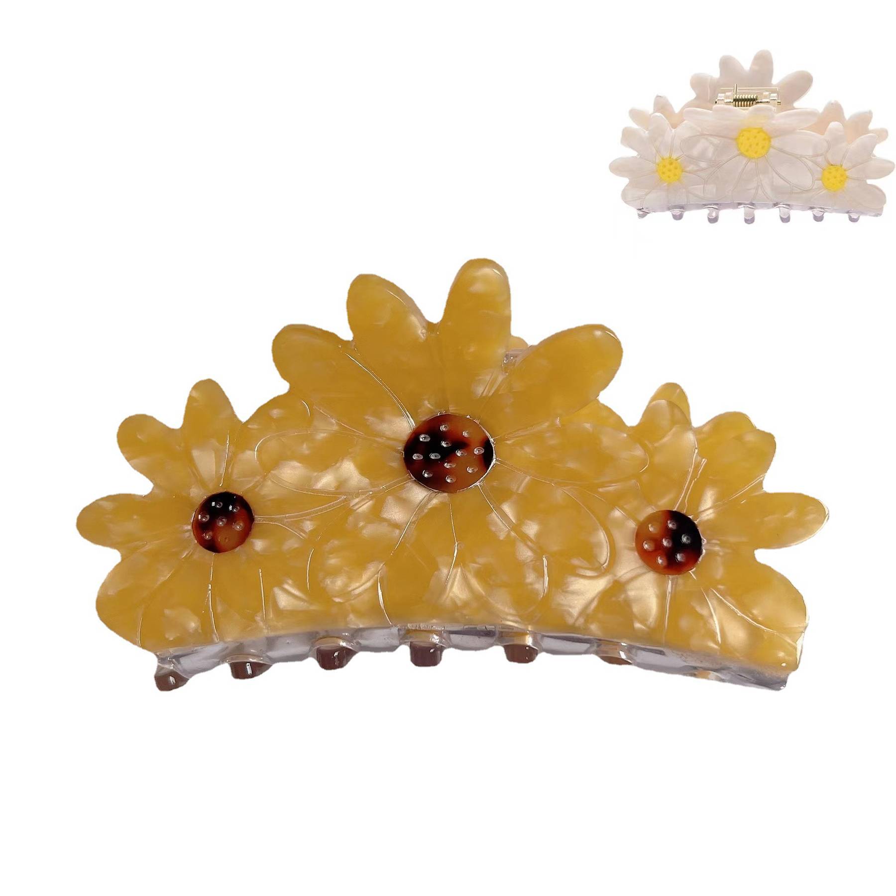 Daisy minimalist hair clip Hairpin 11