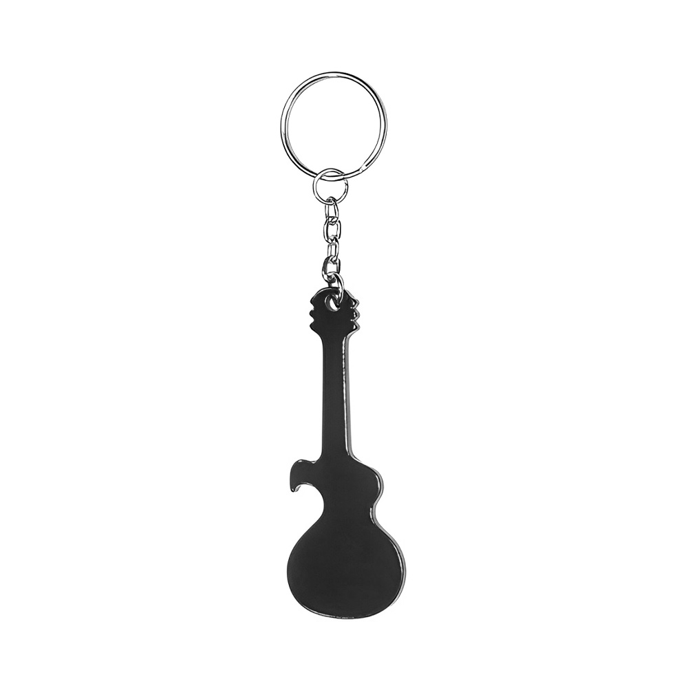 Guitar Shaped Bottle Opener Keychain 6