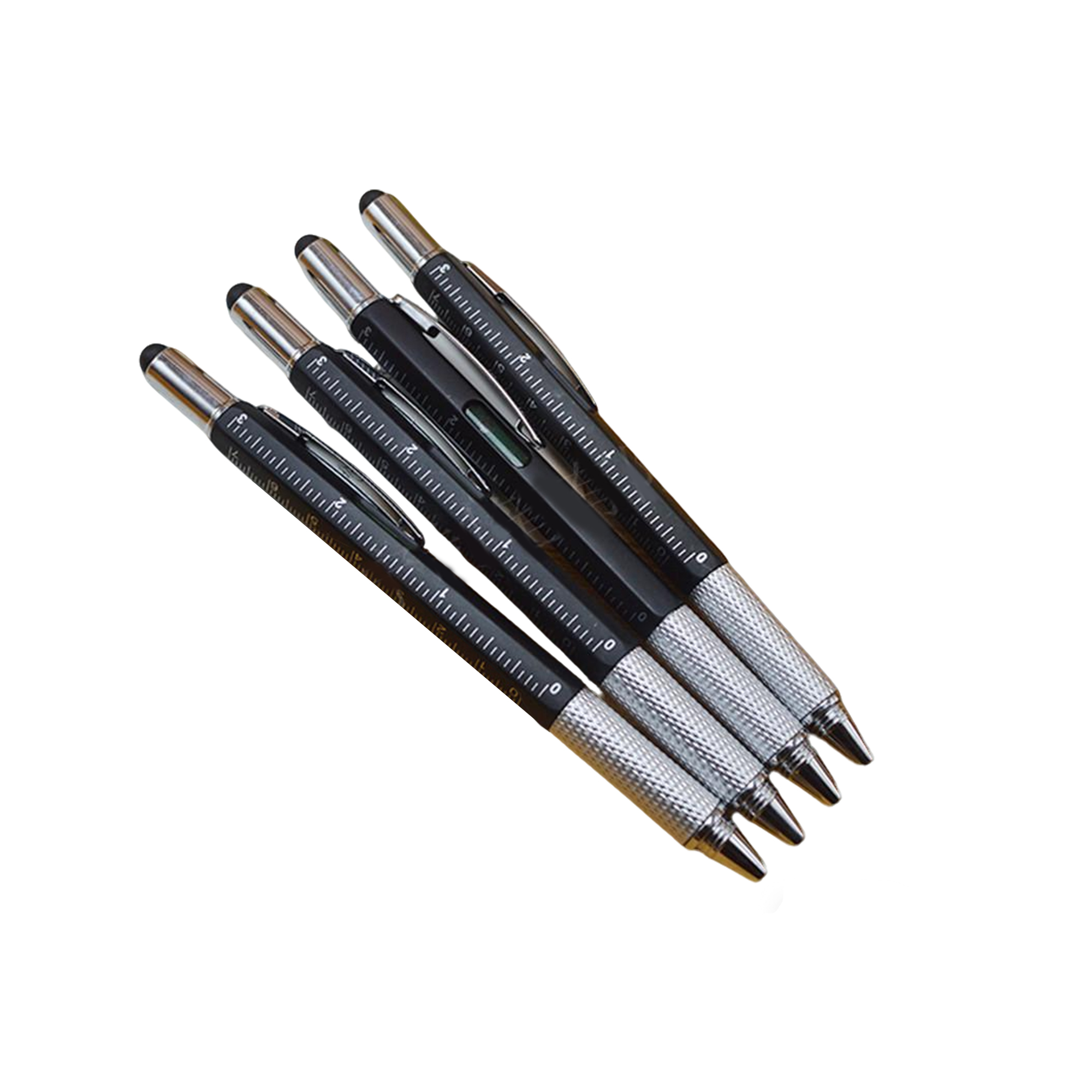 Six Function Multitool Ballpoint Pen With Stylus 9