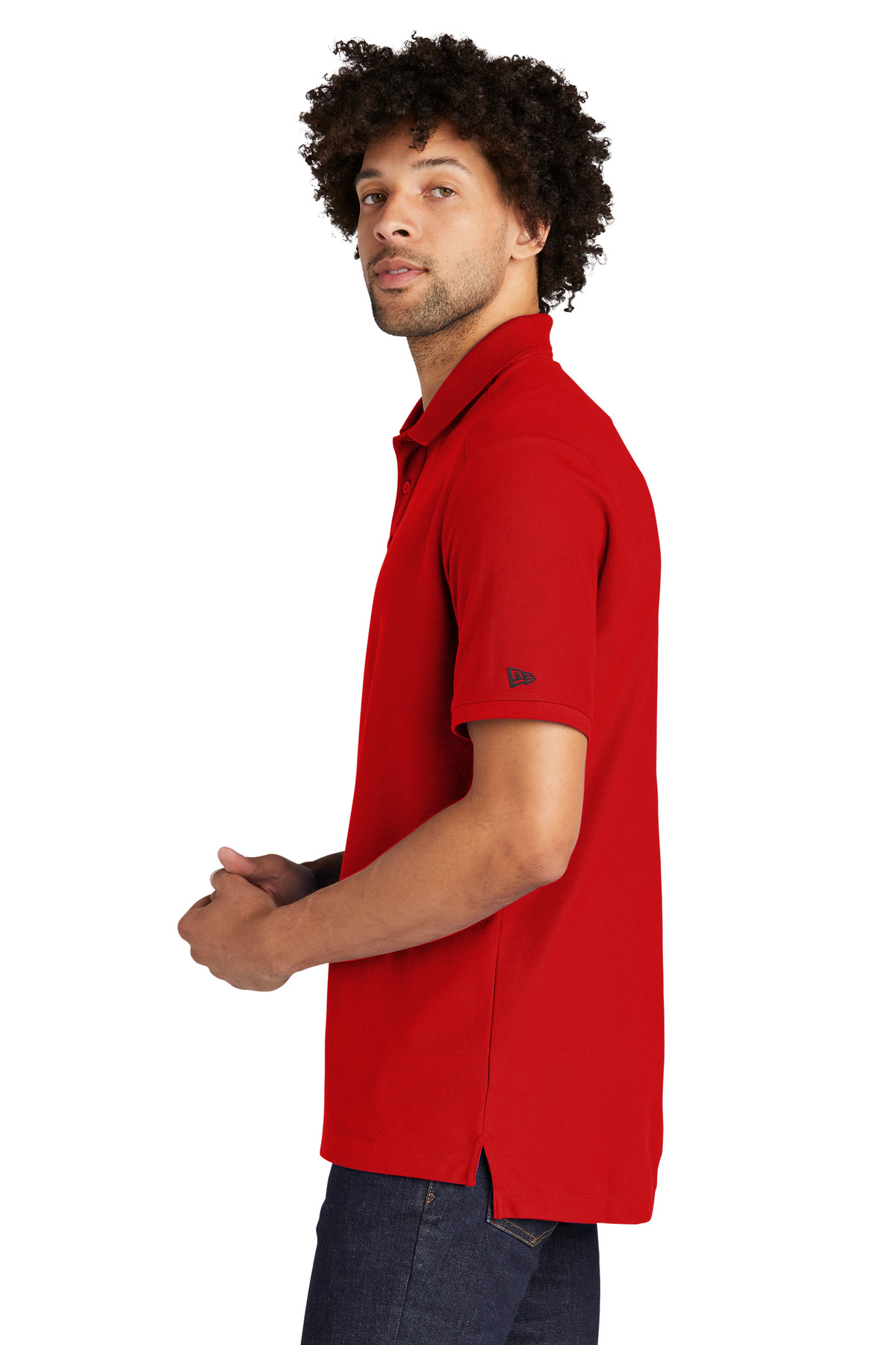 New Era Venue Home Plate Polo. NEA300 44