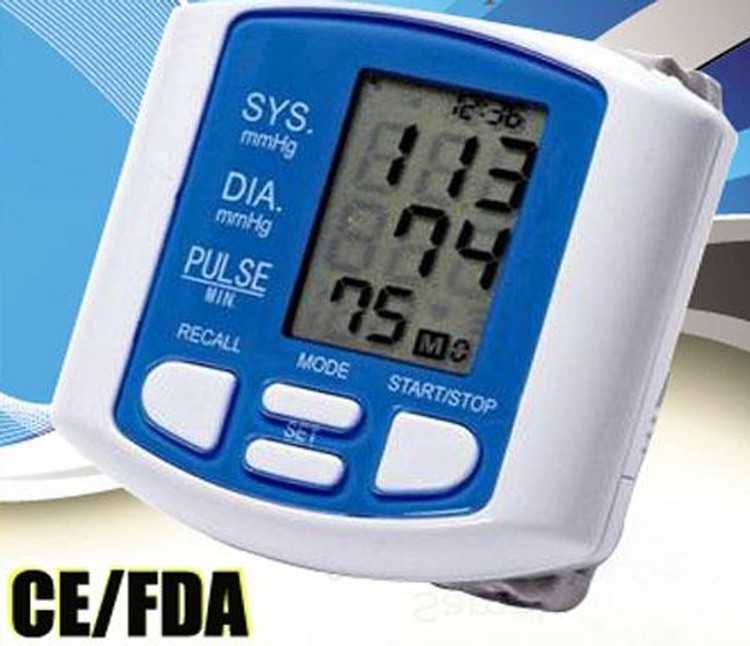 iBank ® Wrist Blood Pressure Monitor, Pulse Rate / Heart Rate Monitor 2