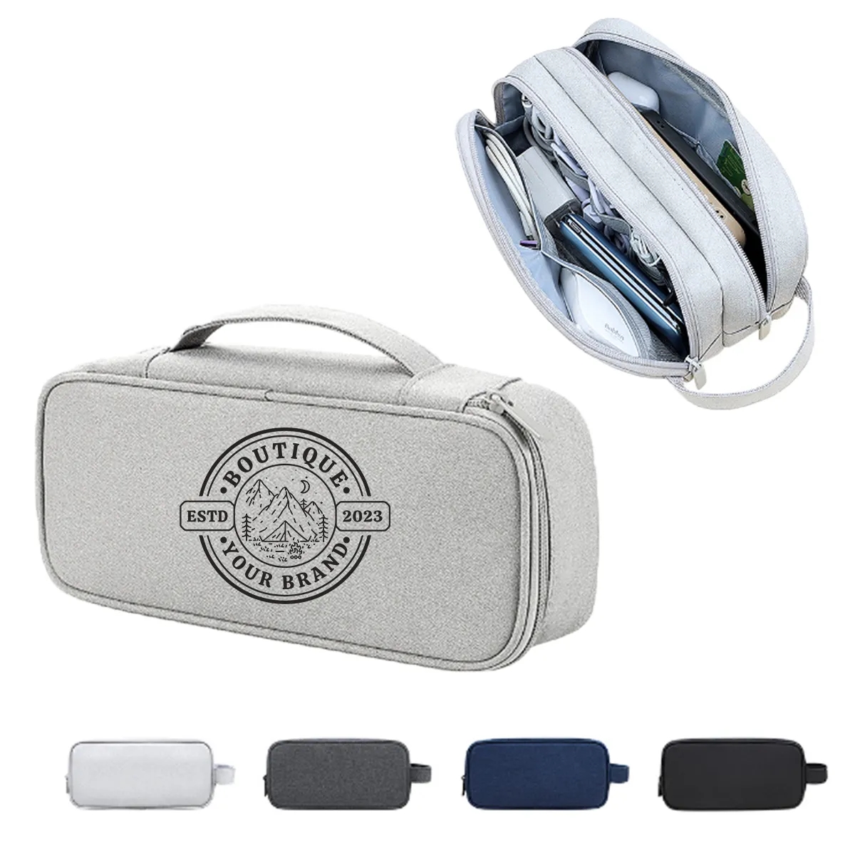 Electronics Travel Case Charger Cable Storage Bag 2