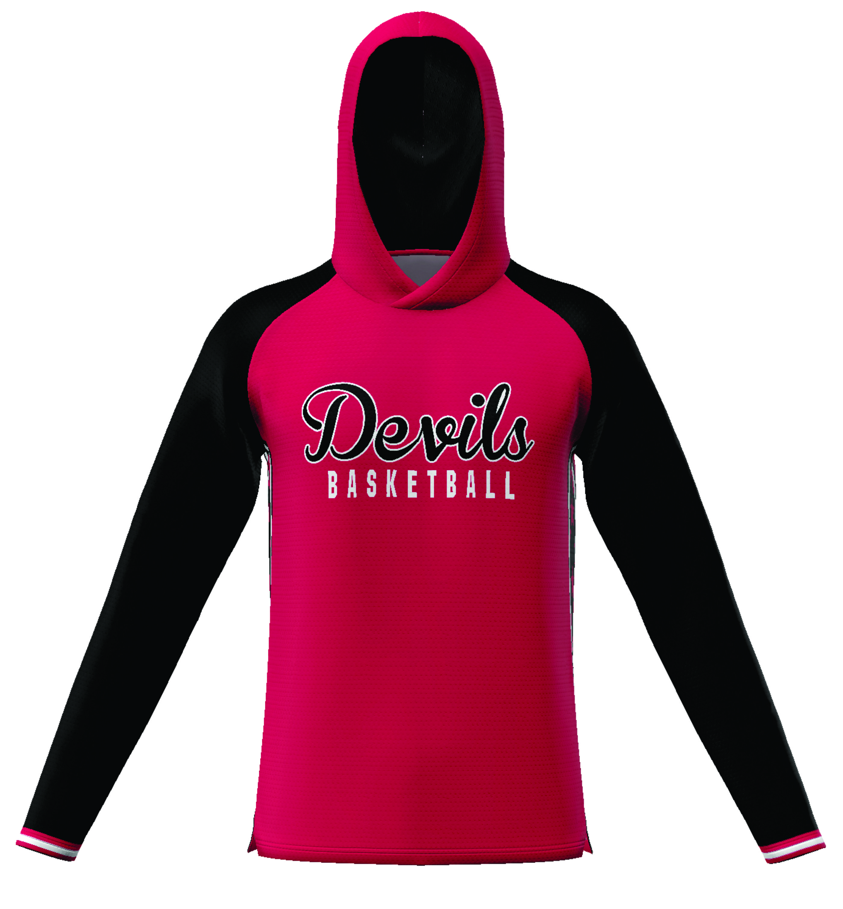 Men's Dunk Long Sleeve Shooting Shirt w/ Hood 2