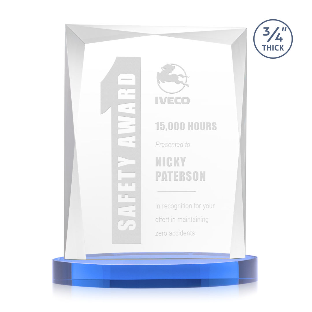 Messina Award on Alberton Base - Sky Blue