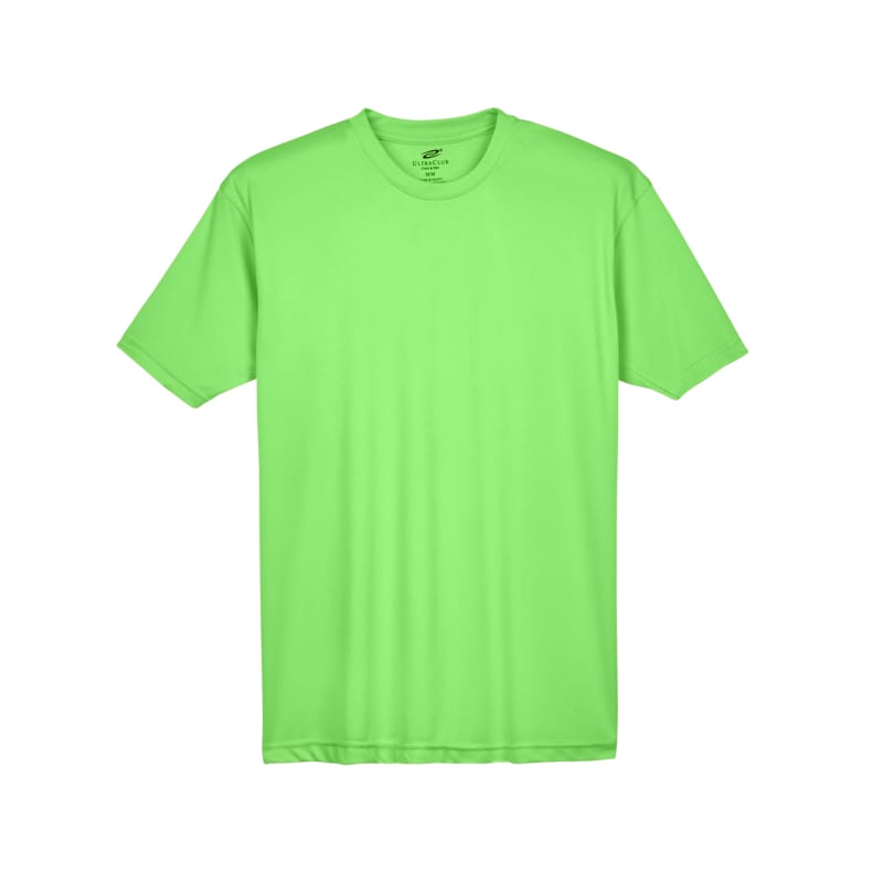 UltraClub Mens Cool & Dry Sport Performance InterlockT-Shirt 10