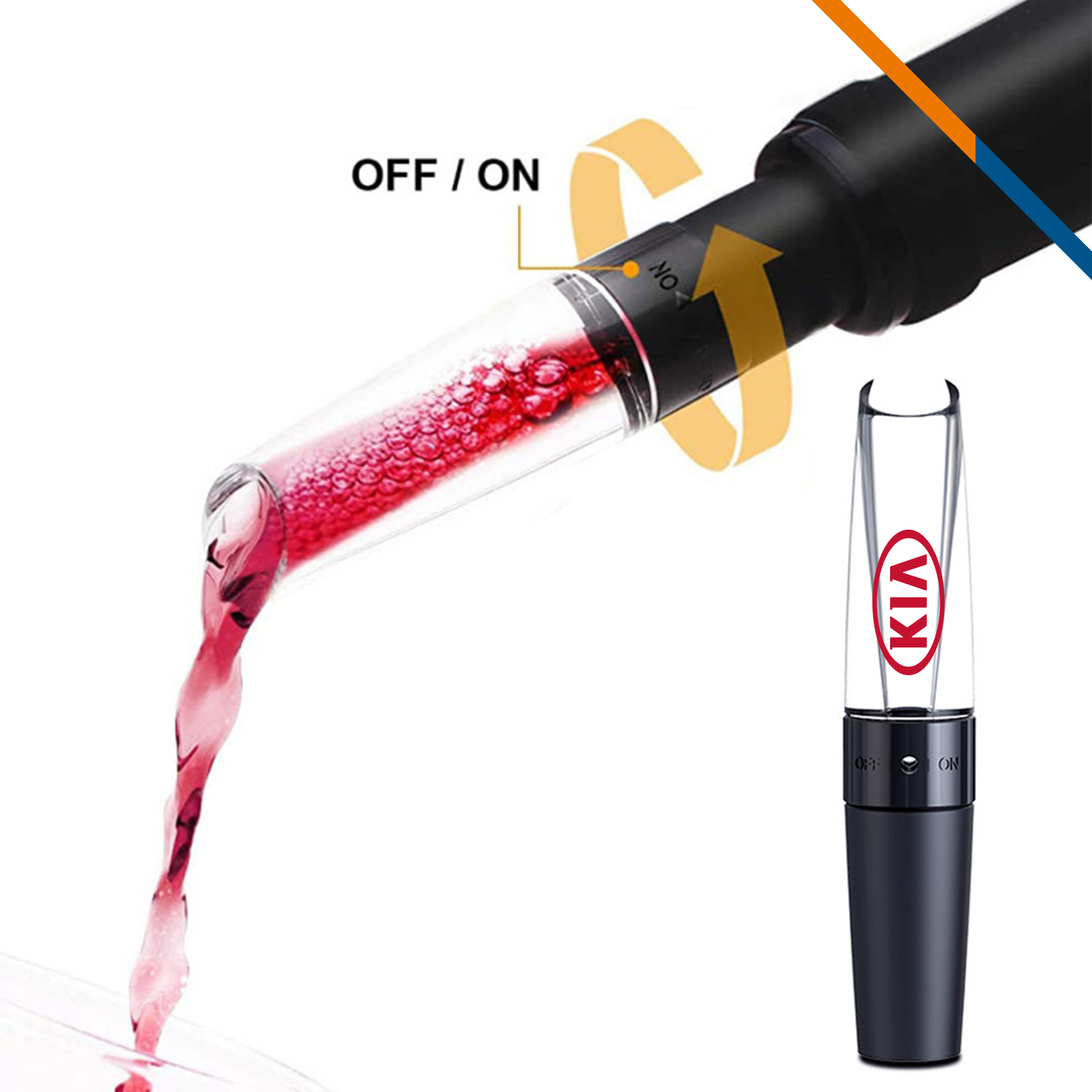 Colo Wine Pourer & Stopper 6