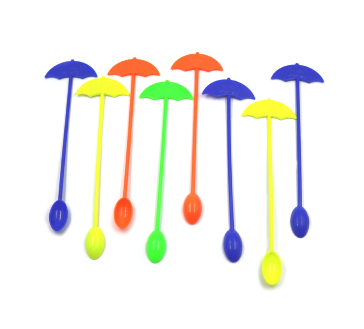 Umbrella plastic wine mixing stick 4