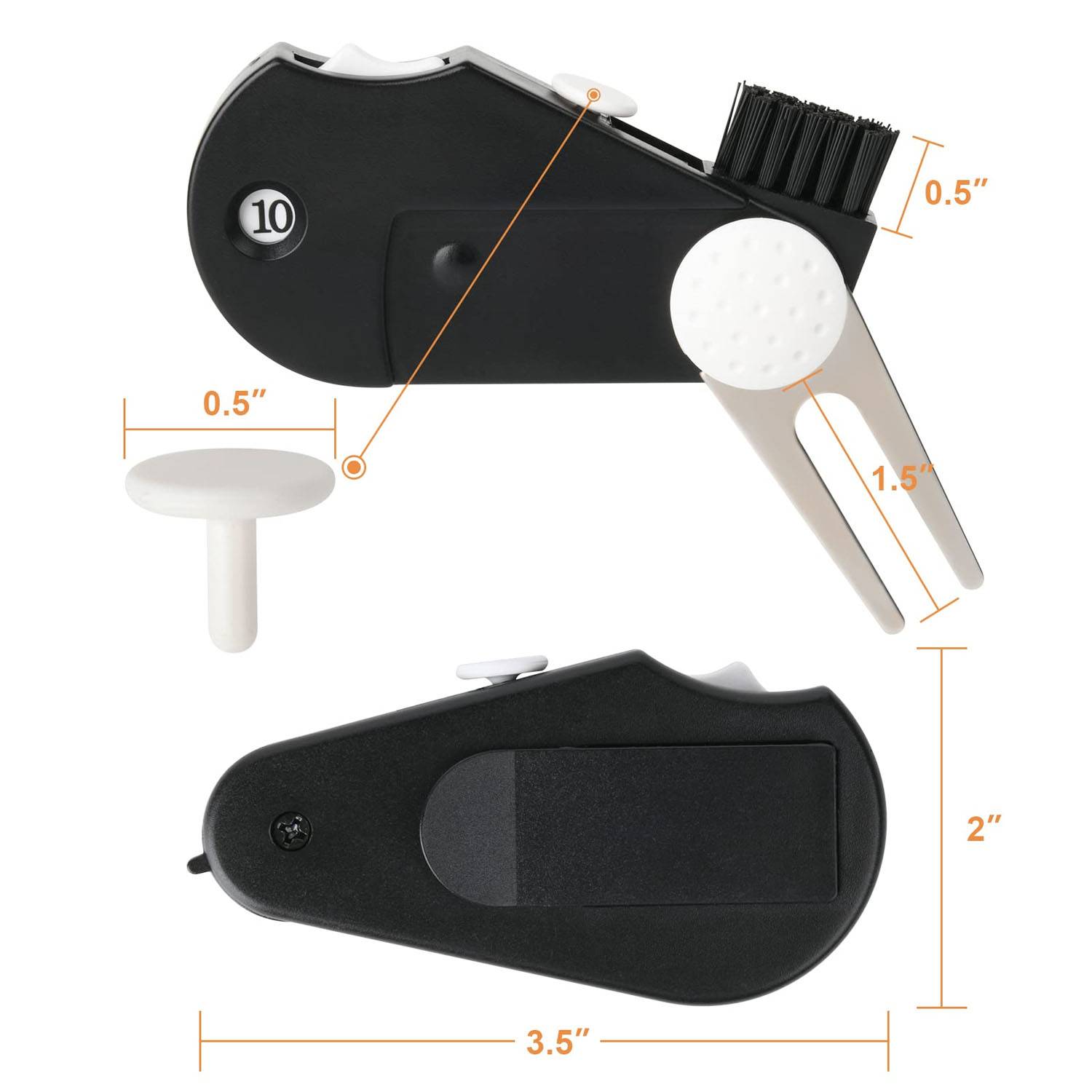 5-in-1 Golf Tool 4