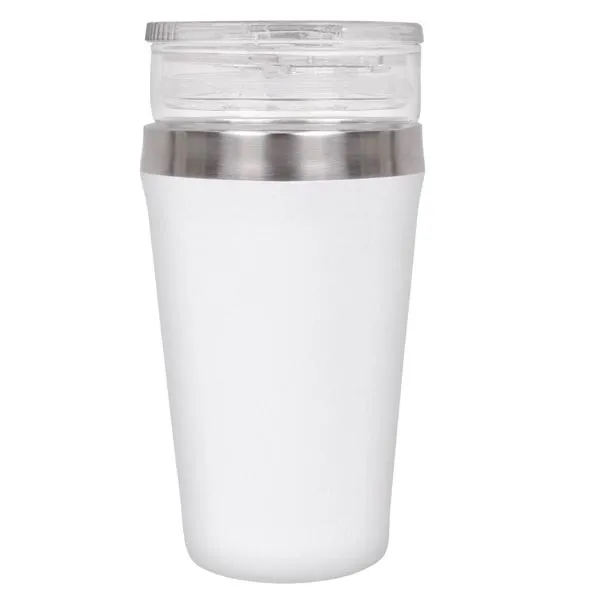 The Ascot Glass Stainless Combo Mug With Copper Lining 3