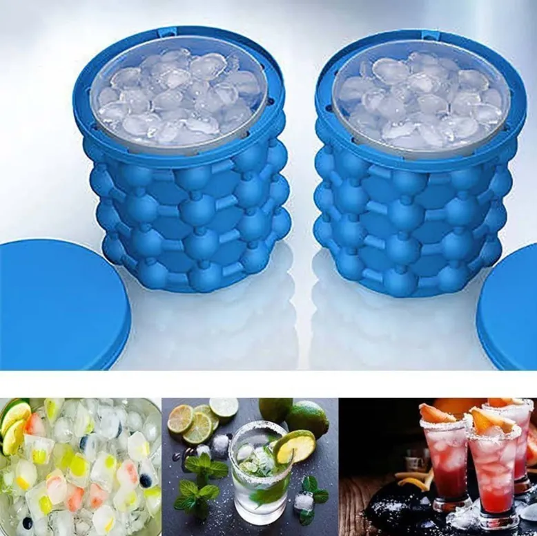 2 in 1 Silicone Ice Bucket 5