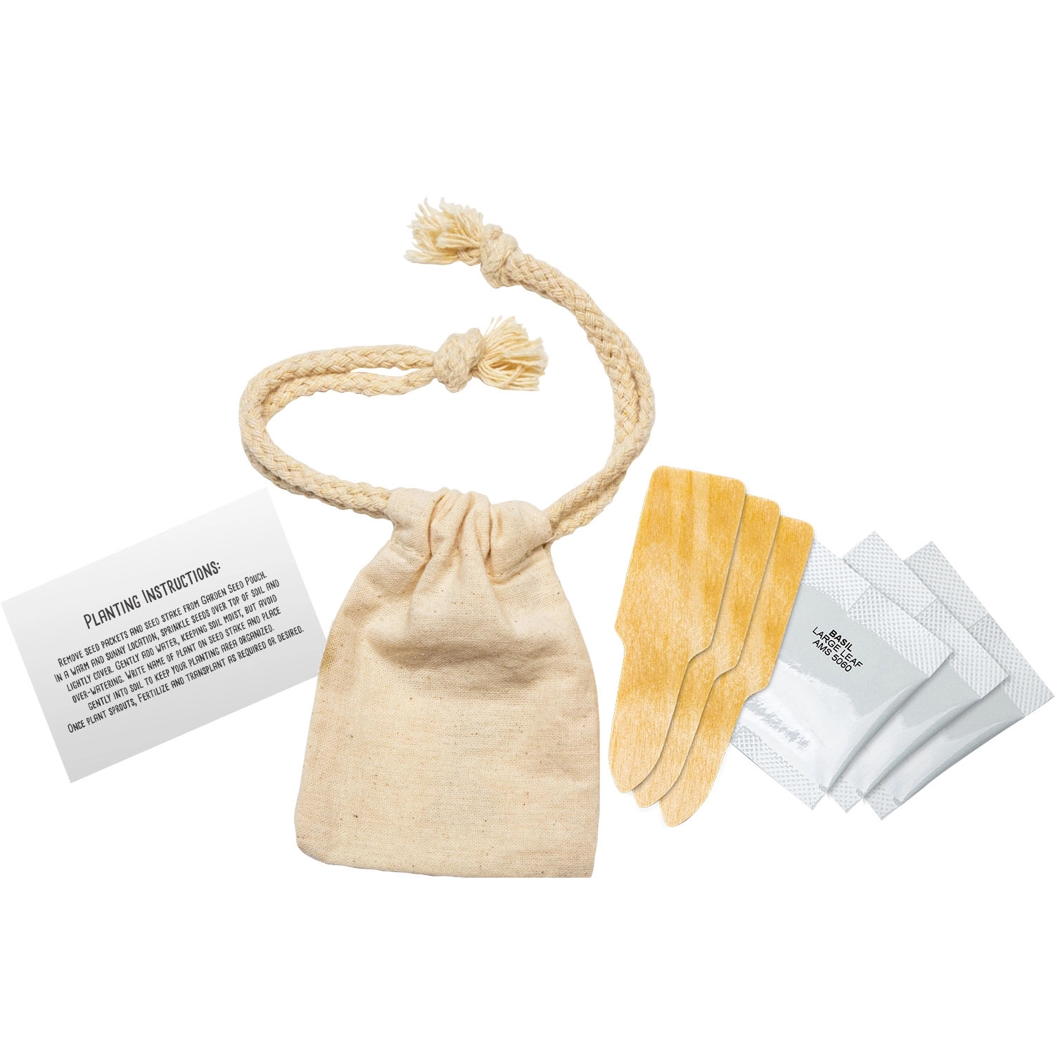 Garden Seed Pouch - 3-Piece Kit 3
