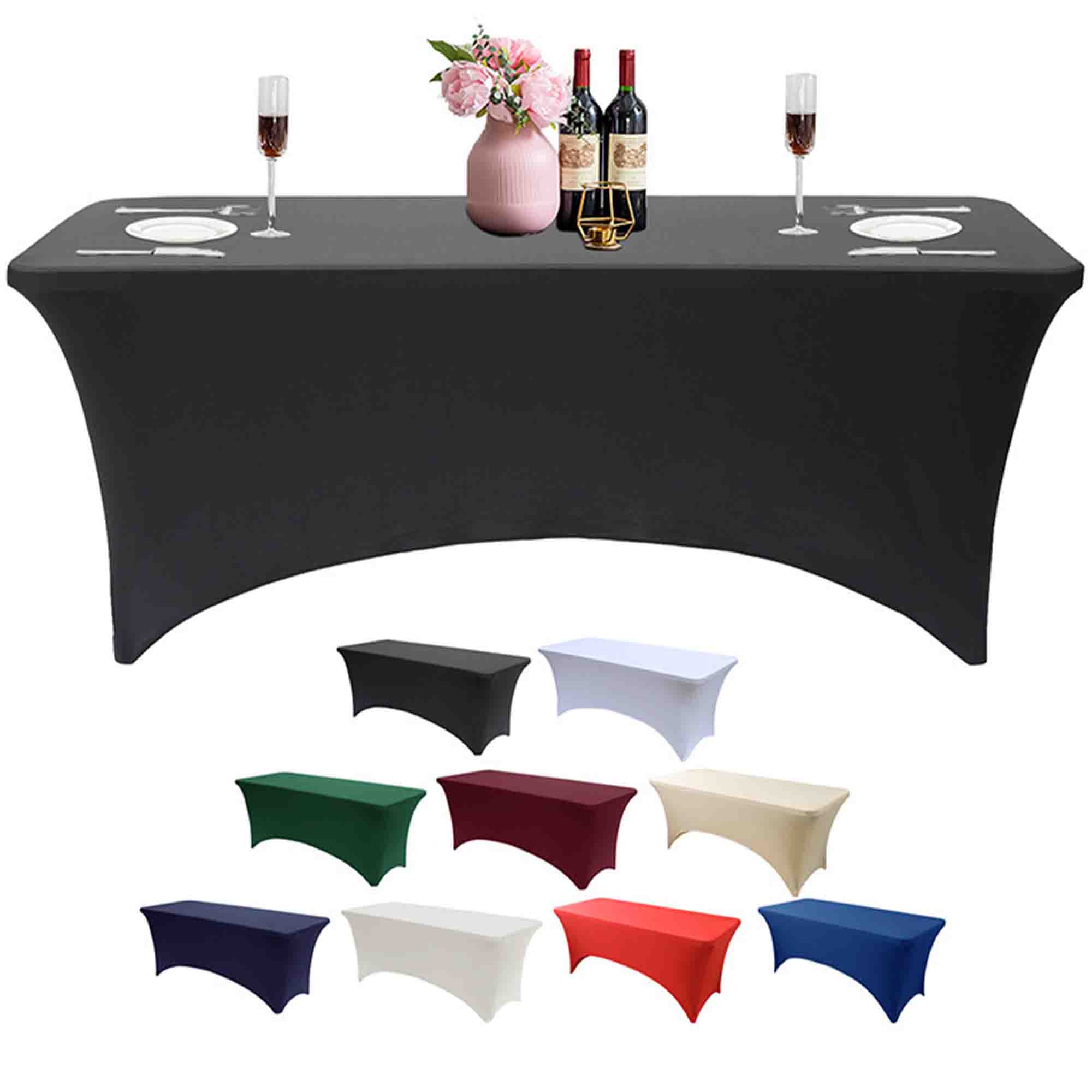 Indoor Outdoor Stretch Event Table Cloth 1
