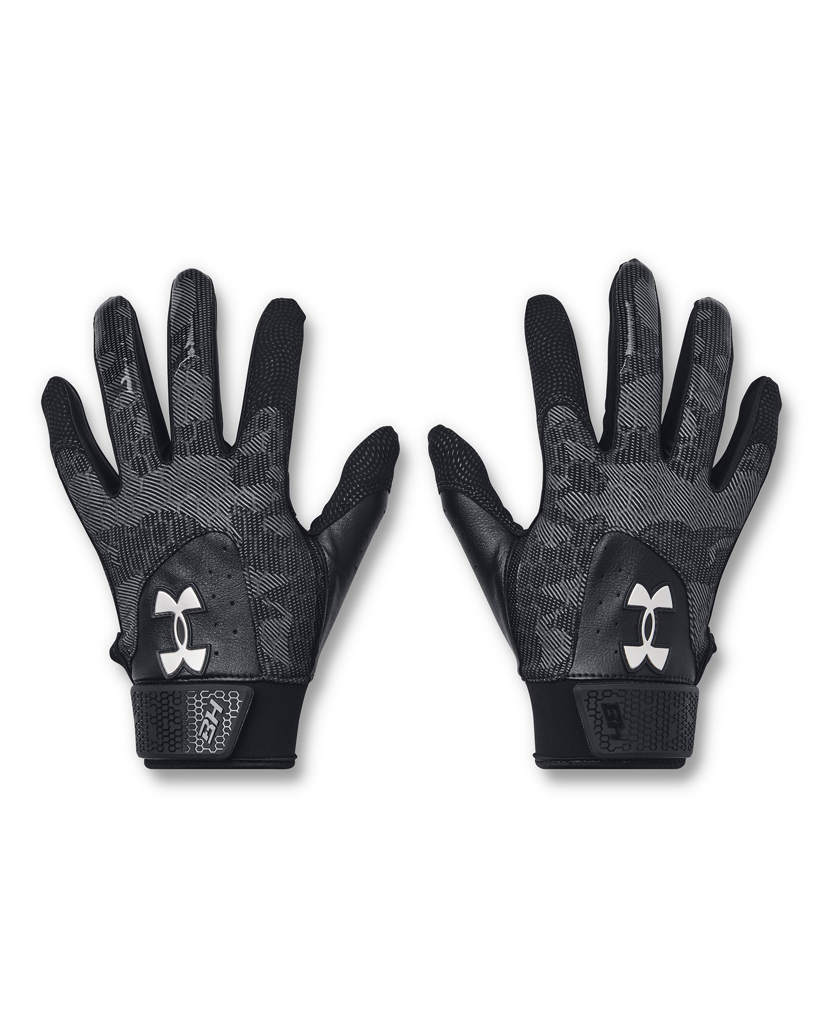 UA Harper Boys' Batting Gloves 2