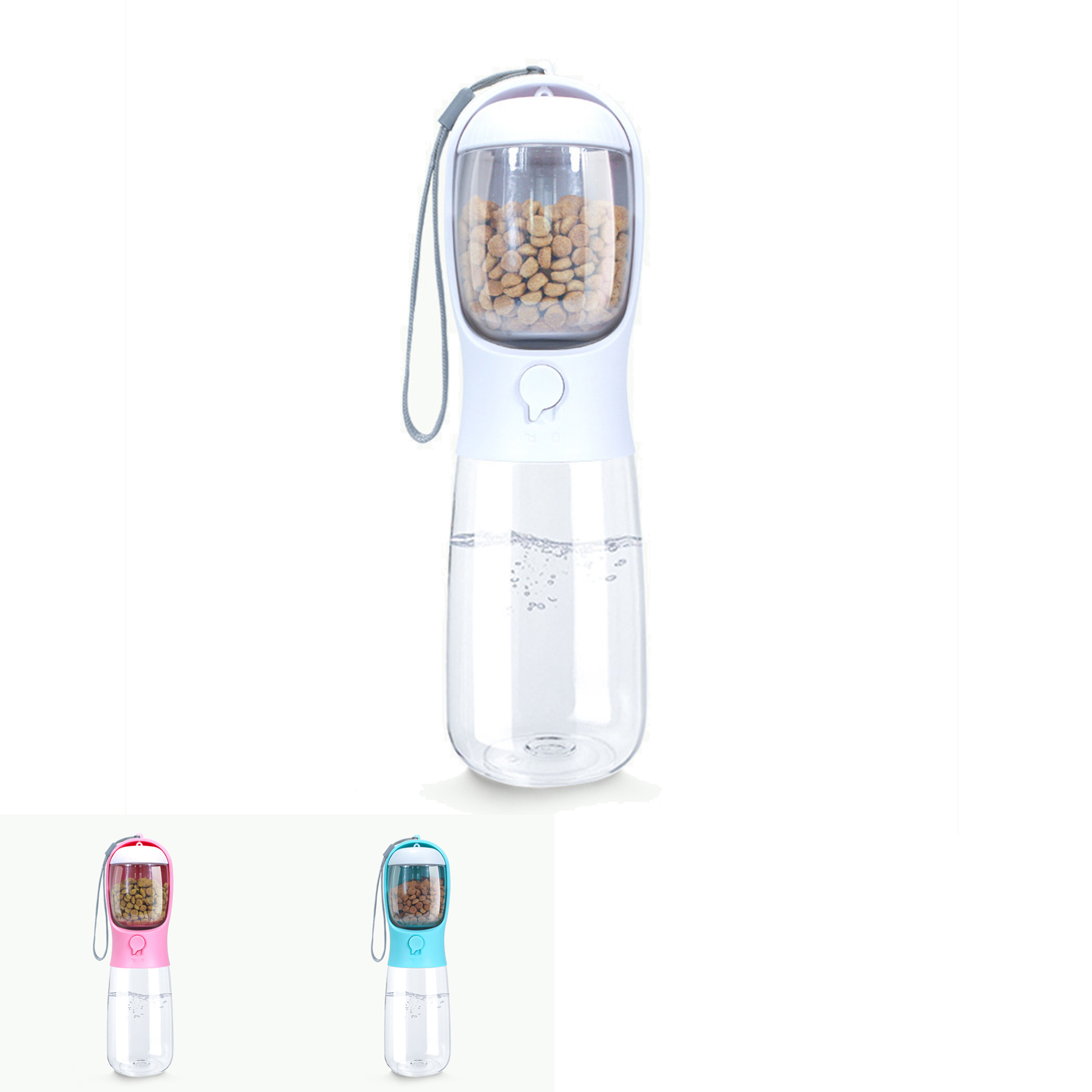Dog Travel Water Bottle and Food Container 19oz 3
