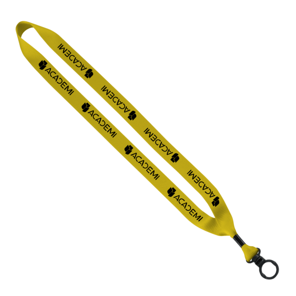 3/4" Polyester Lanyard with O-Ring 219