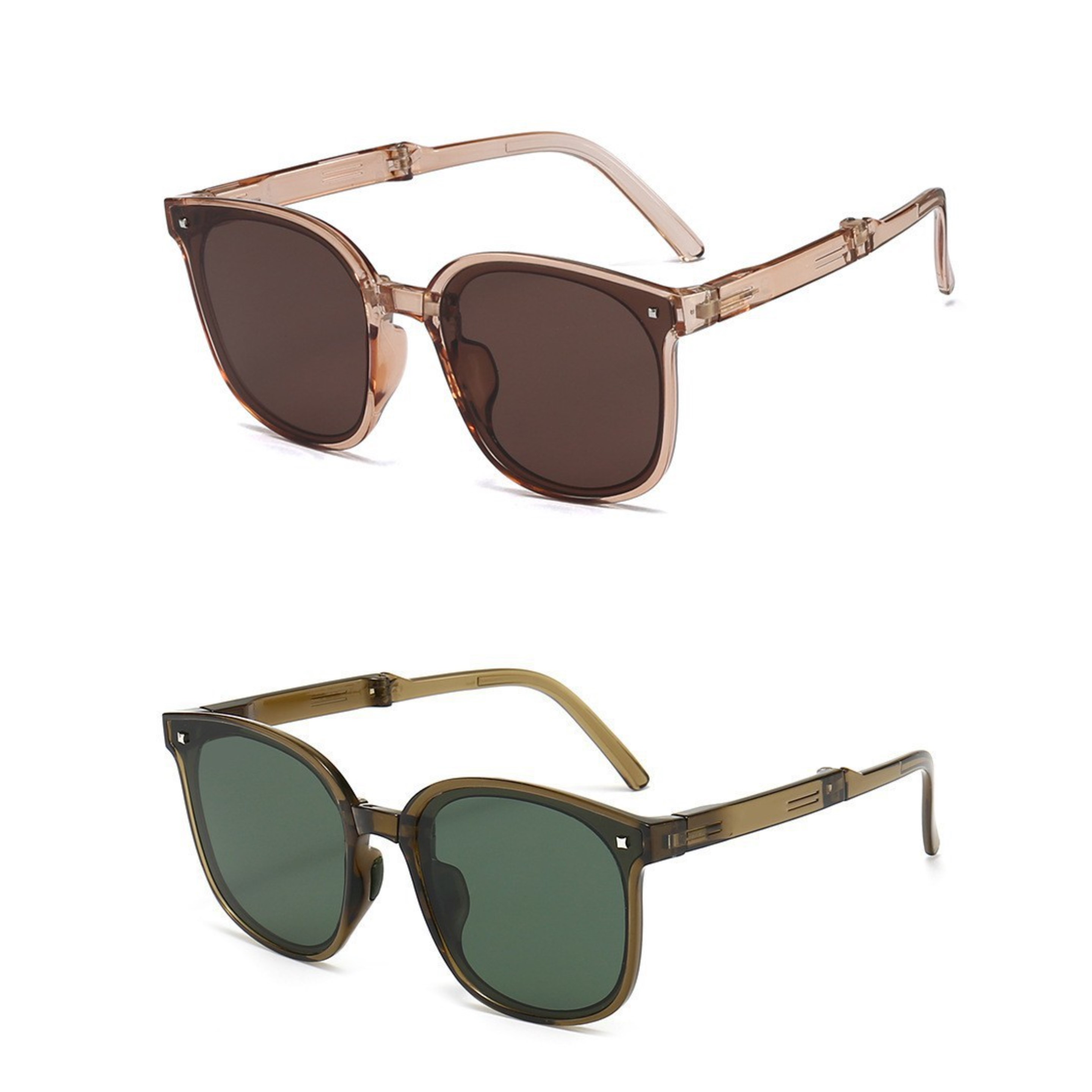 Foldable Sunglasses with Carrying Case (direct import) 1