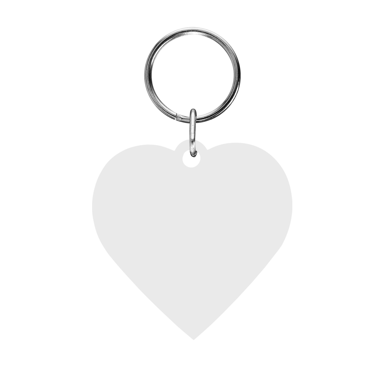 Acrylic Key Tag - Heart 1