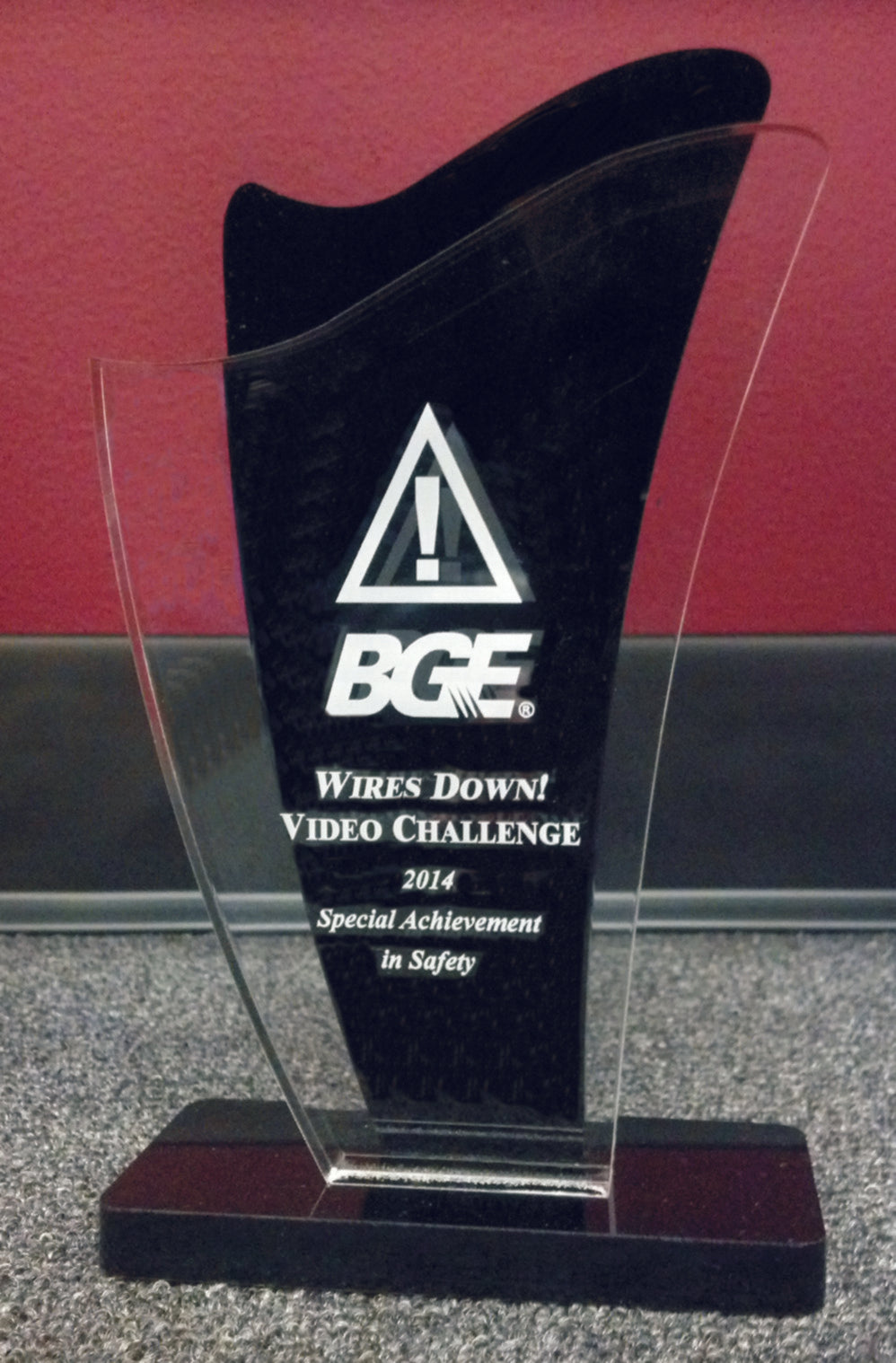 Dual Surface Acrylic Award 2