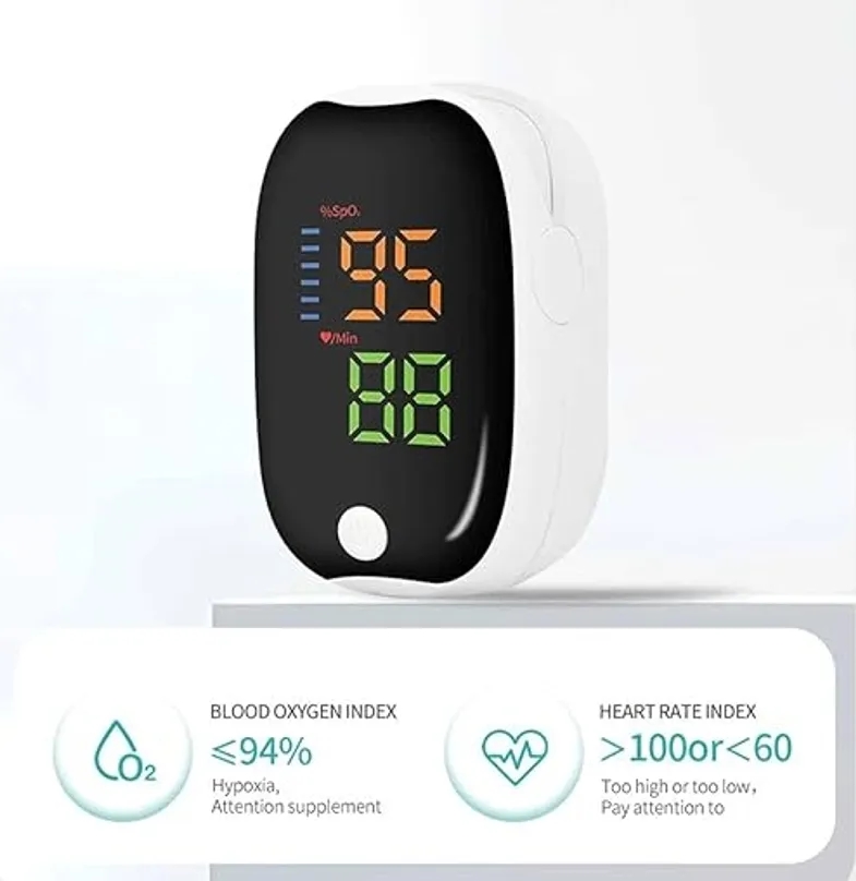 Bluetooth Oximeter with Perfusion Index - Accurate Spo2 Monitor for Clinics & Home 3