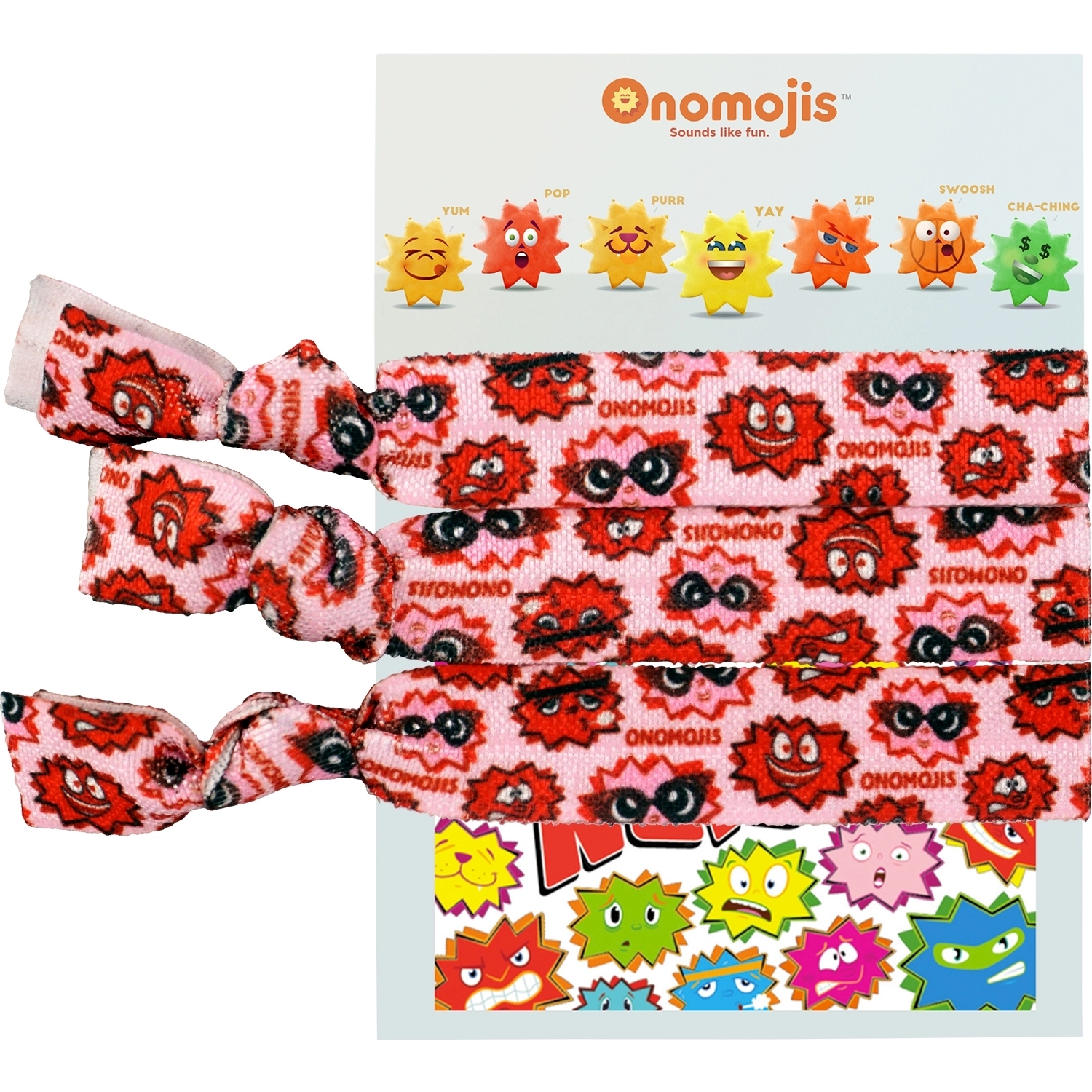 STRETCHY FULL COLOR HAIR TIES 7