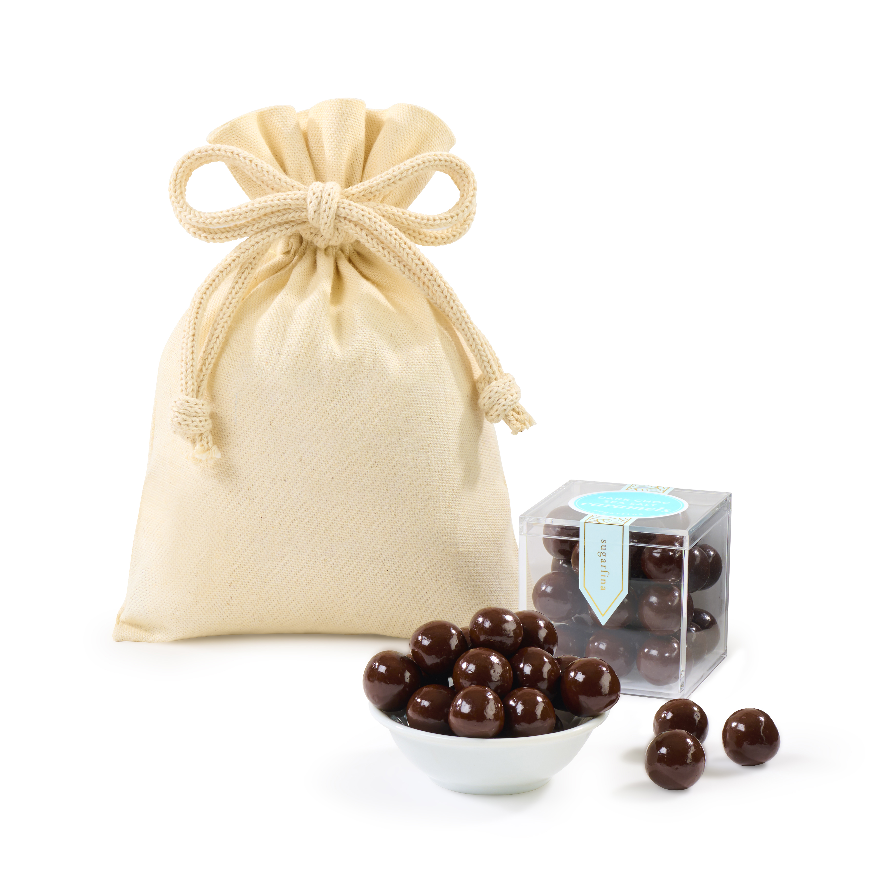 Sugarfina Sea Salt Caramels Candy Cube® Gift Bag