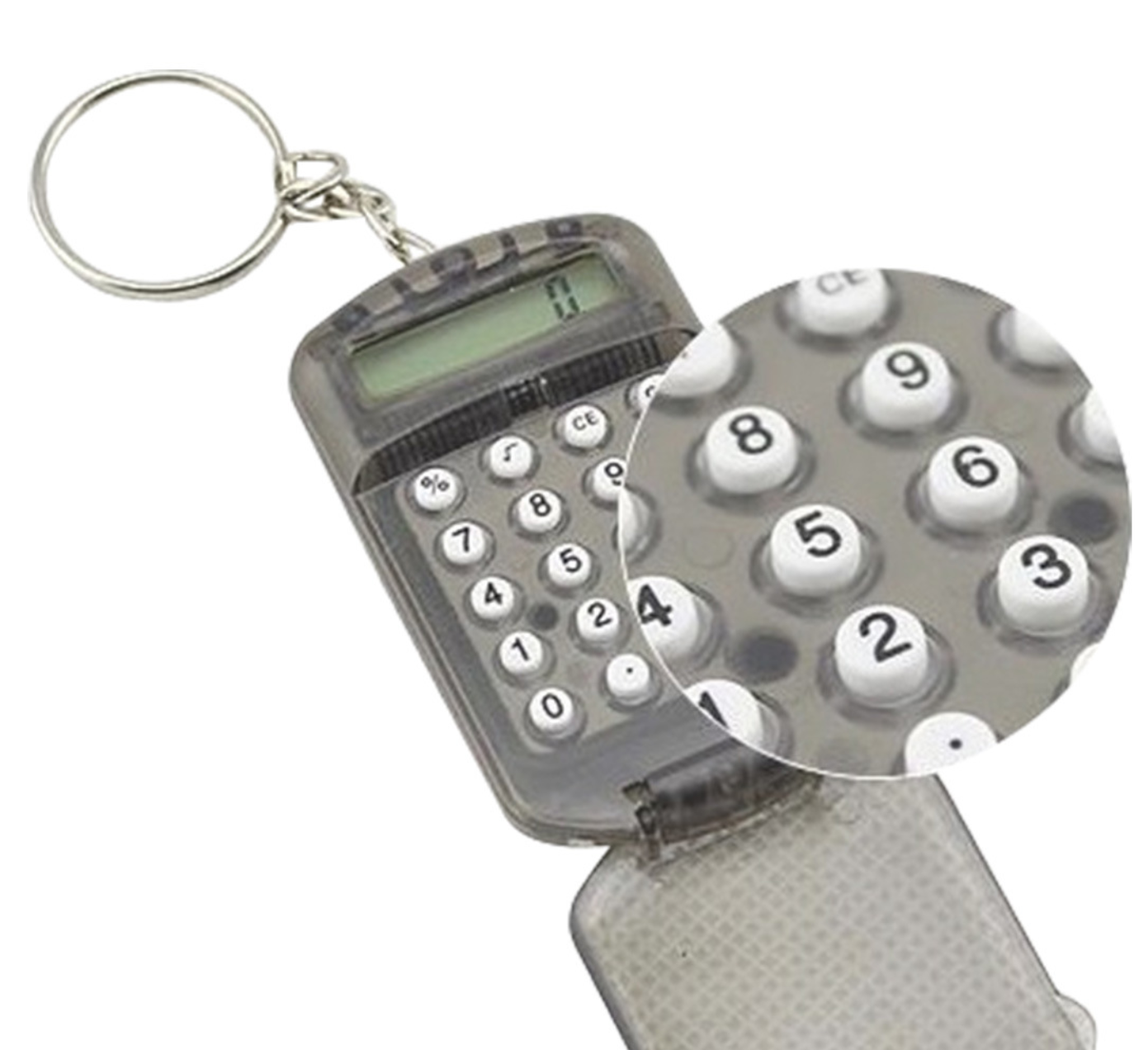 Mini Calculator With Key Ring 7