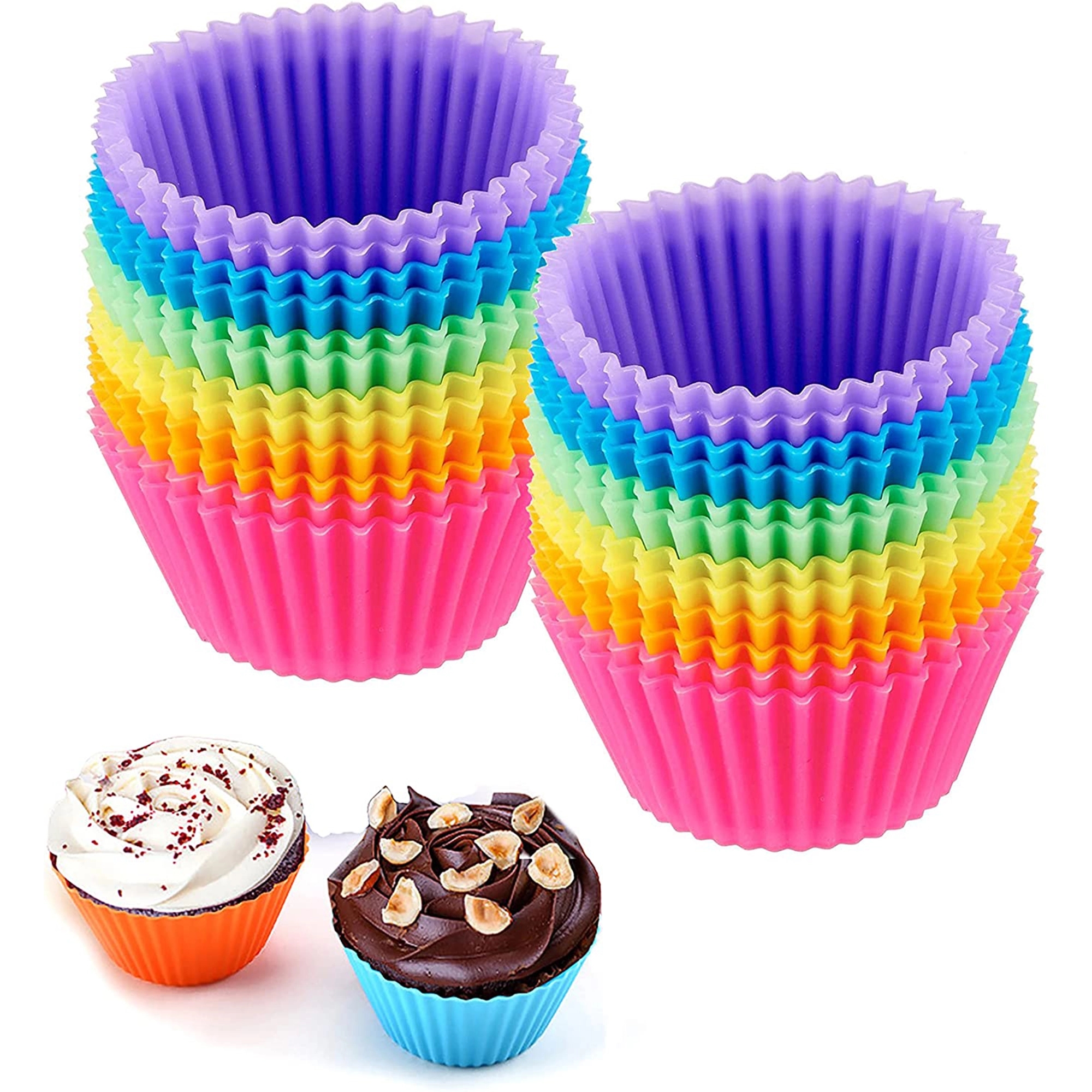 Reusable Silicone Cupcake Baking Cup 1