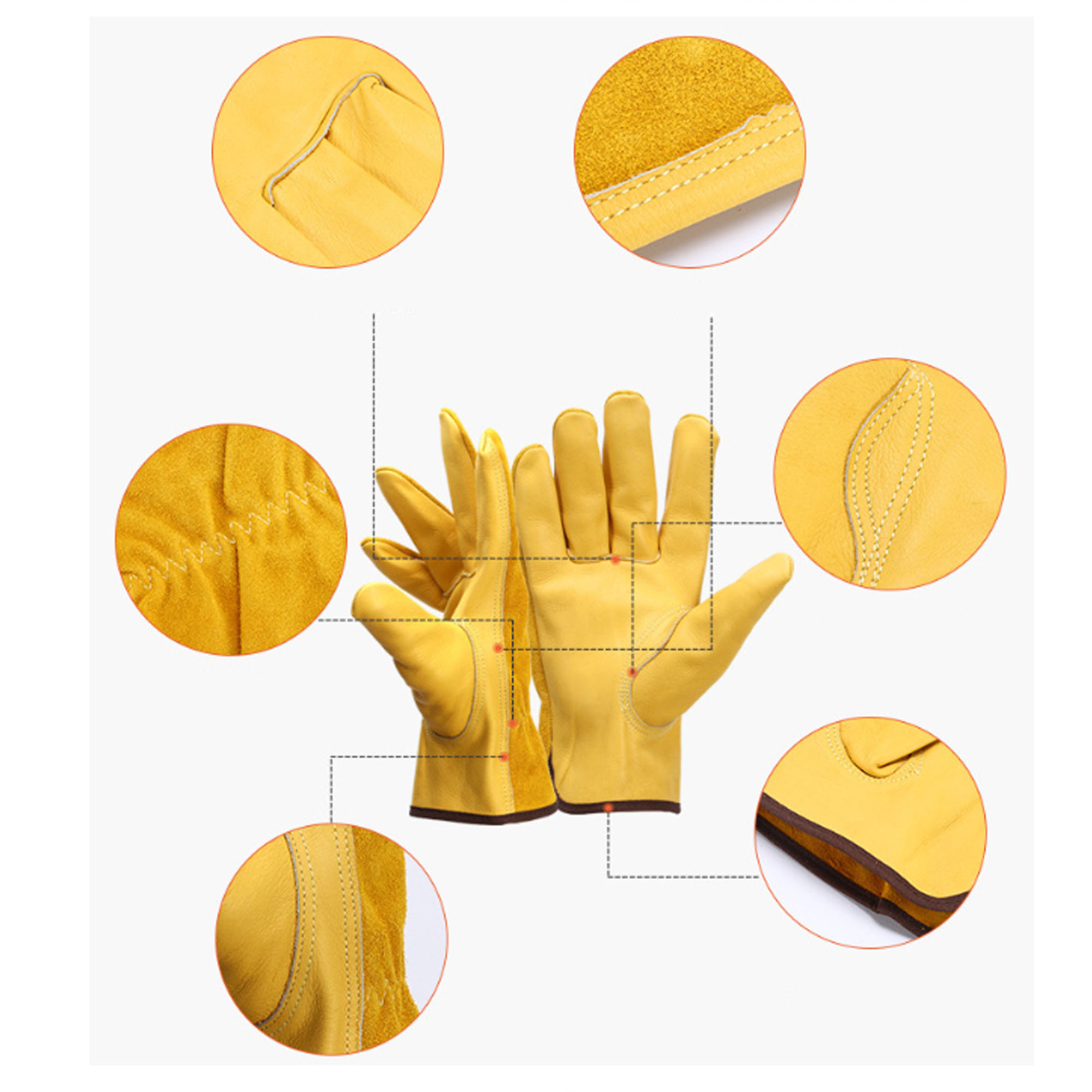 Protective & Breathable Cycling Safety Gloves for Work 5