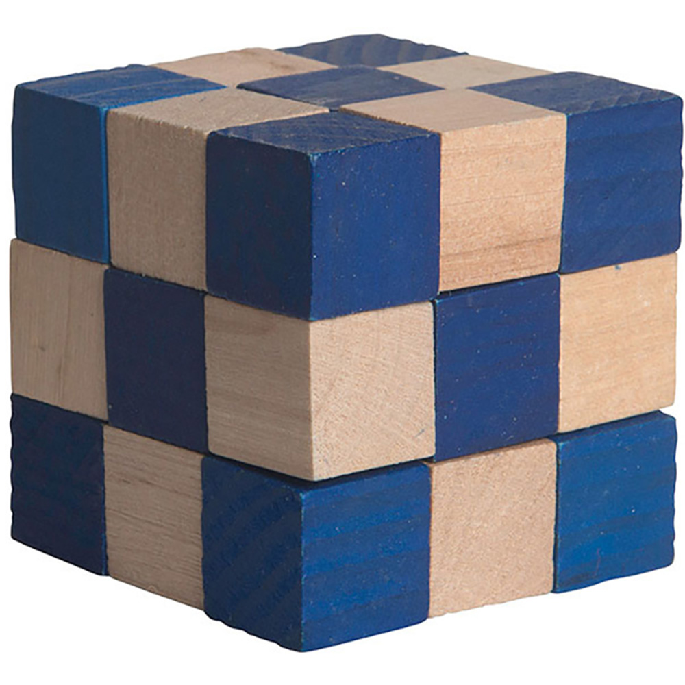 Wooden Elastic Cube Puzzle 14