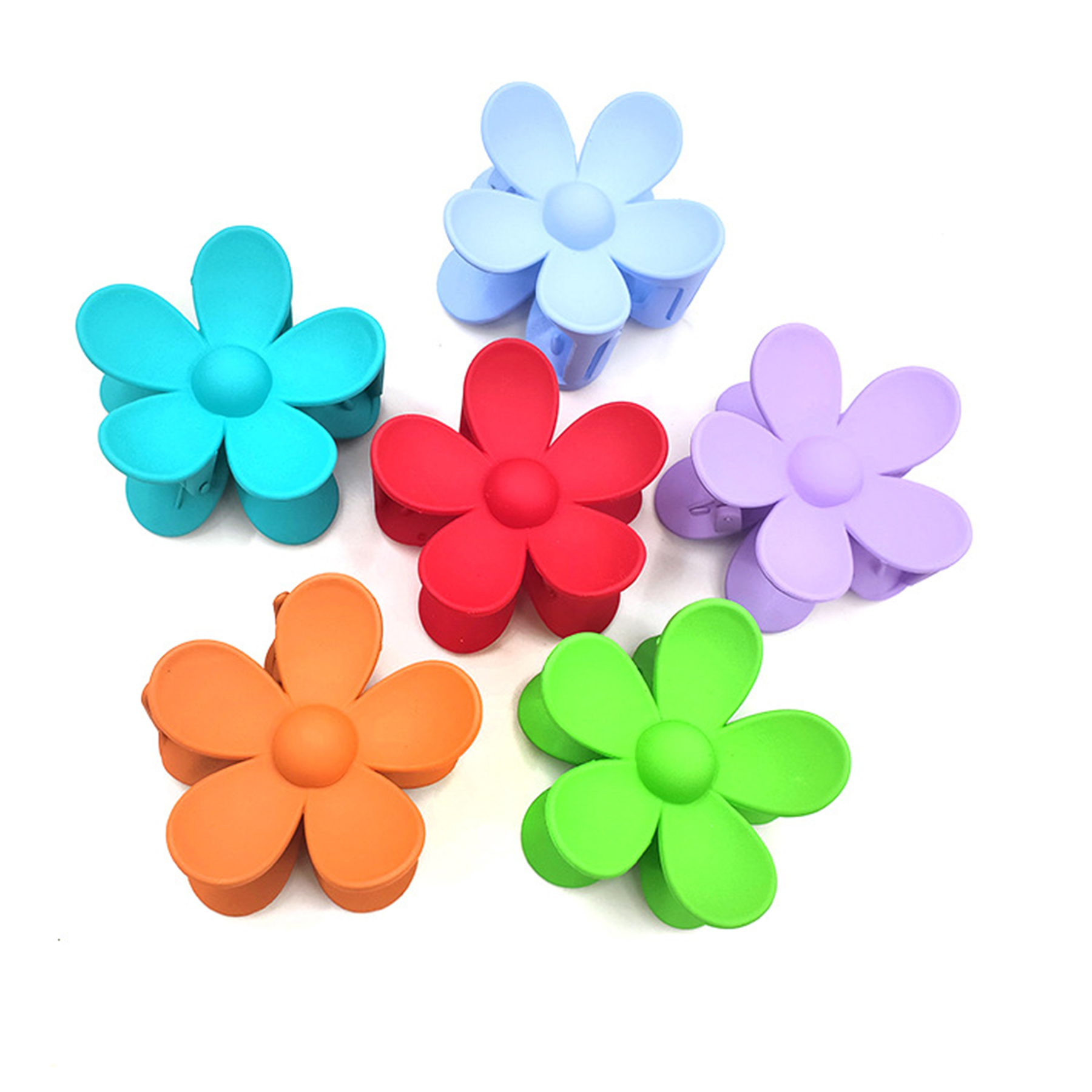 Large Flower Hair Clips 2