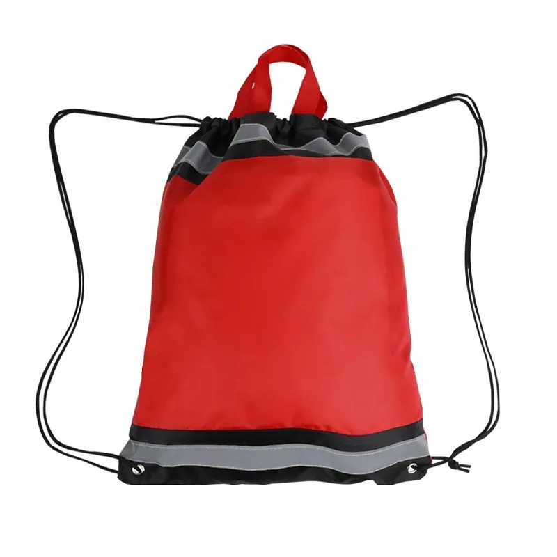 Polyester Reflective Drawstring Bag 10